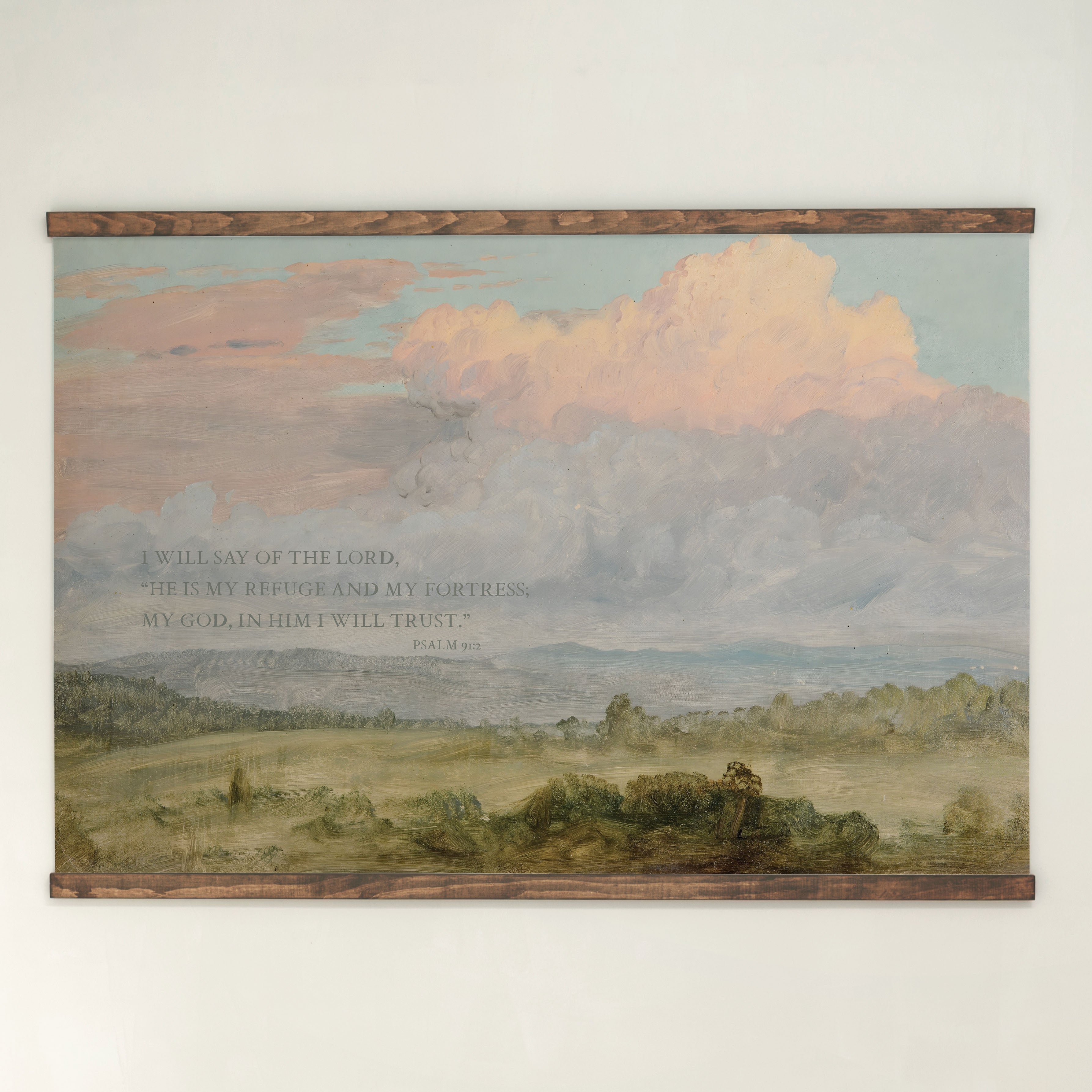 Psalm 91:2 | Horizontal Tapestry | 781
