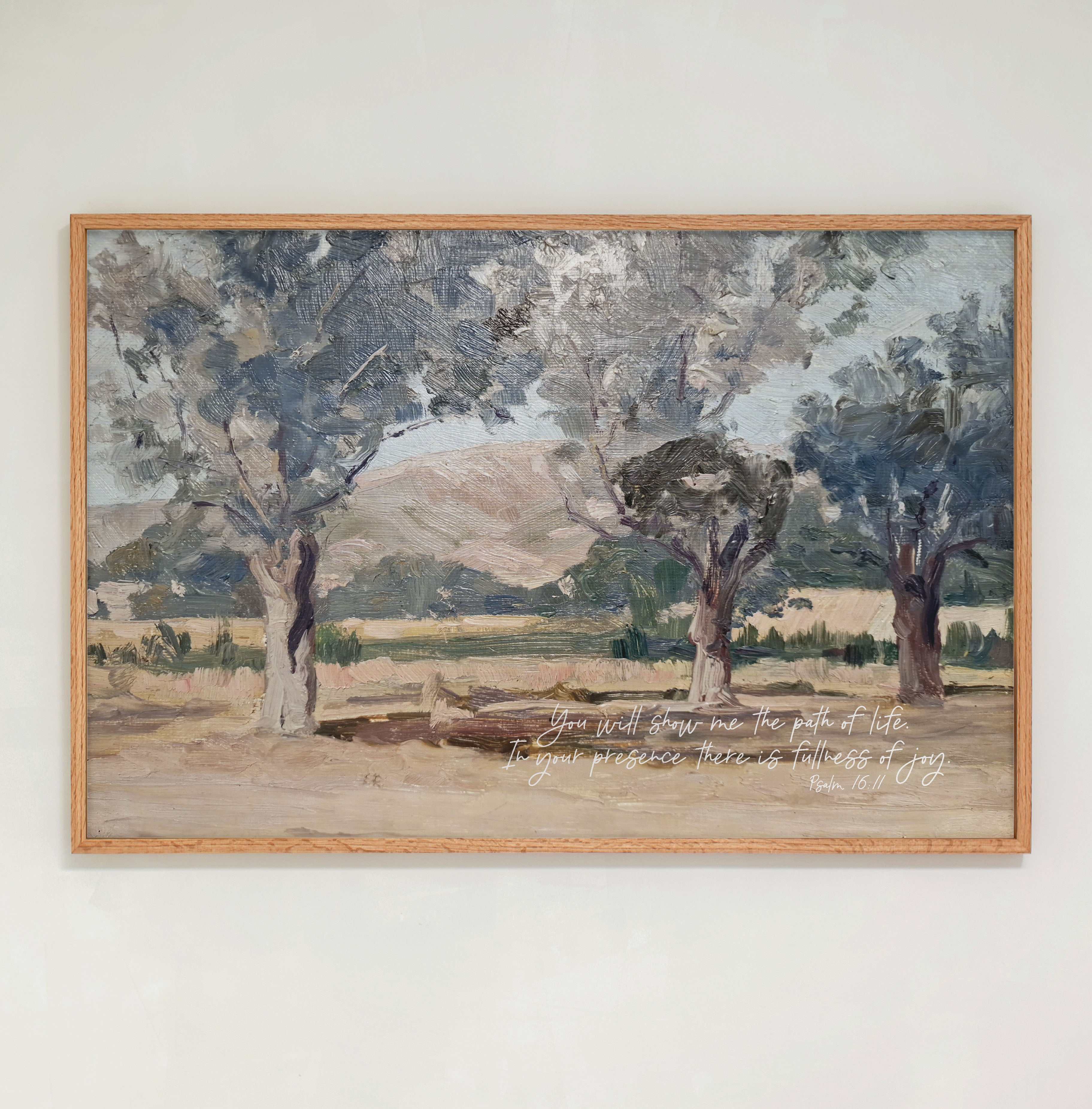 "The Path of Life" Framed Canvas | Horizontal | 807