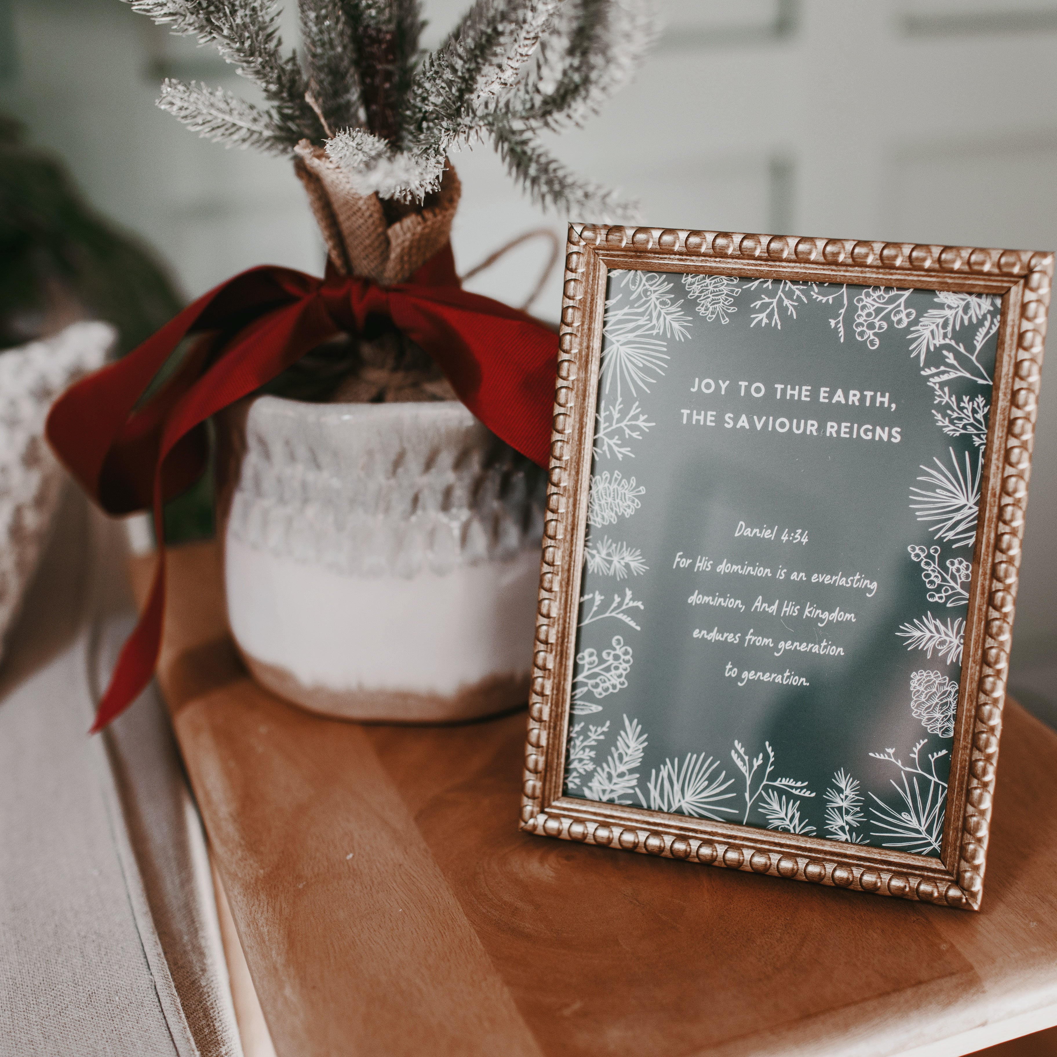 Joy To The World Scripture Cards