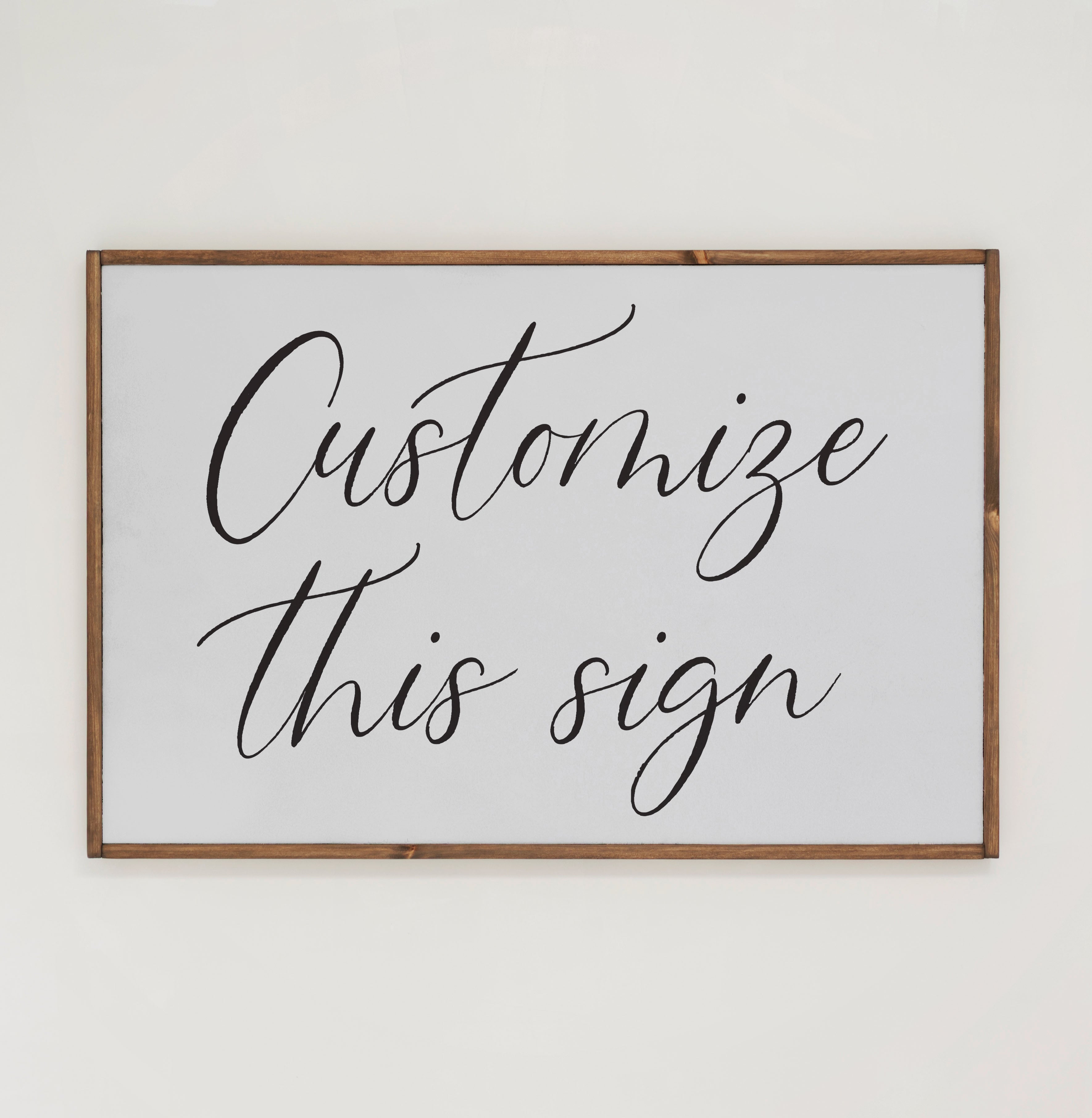 Custom Wood Signs | Personalized Christian Wall Art