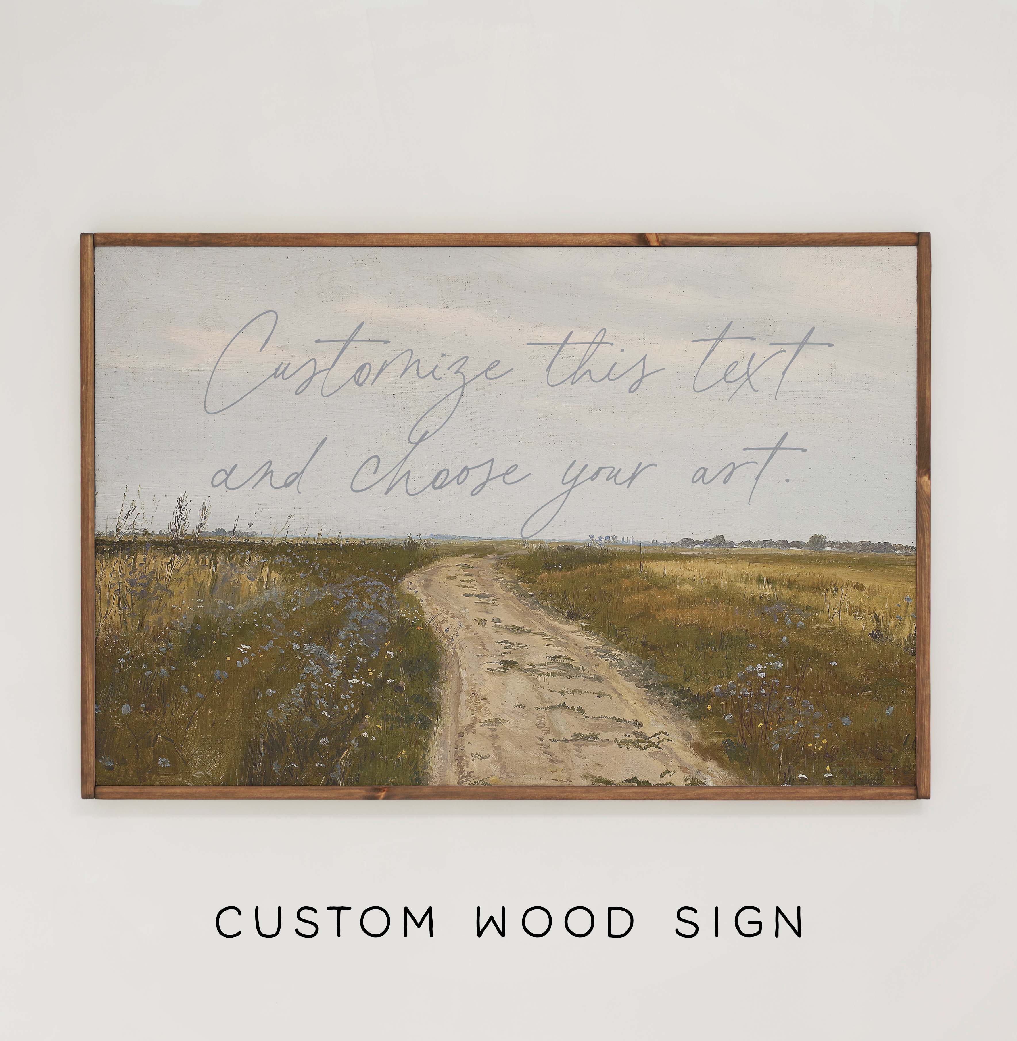 Custom Wood Signs | Personalized Christian Wall Art