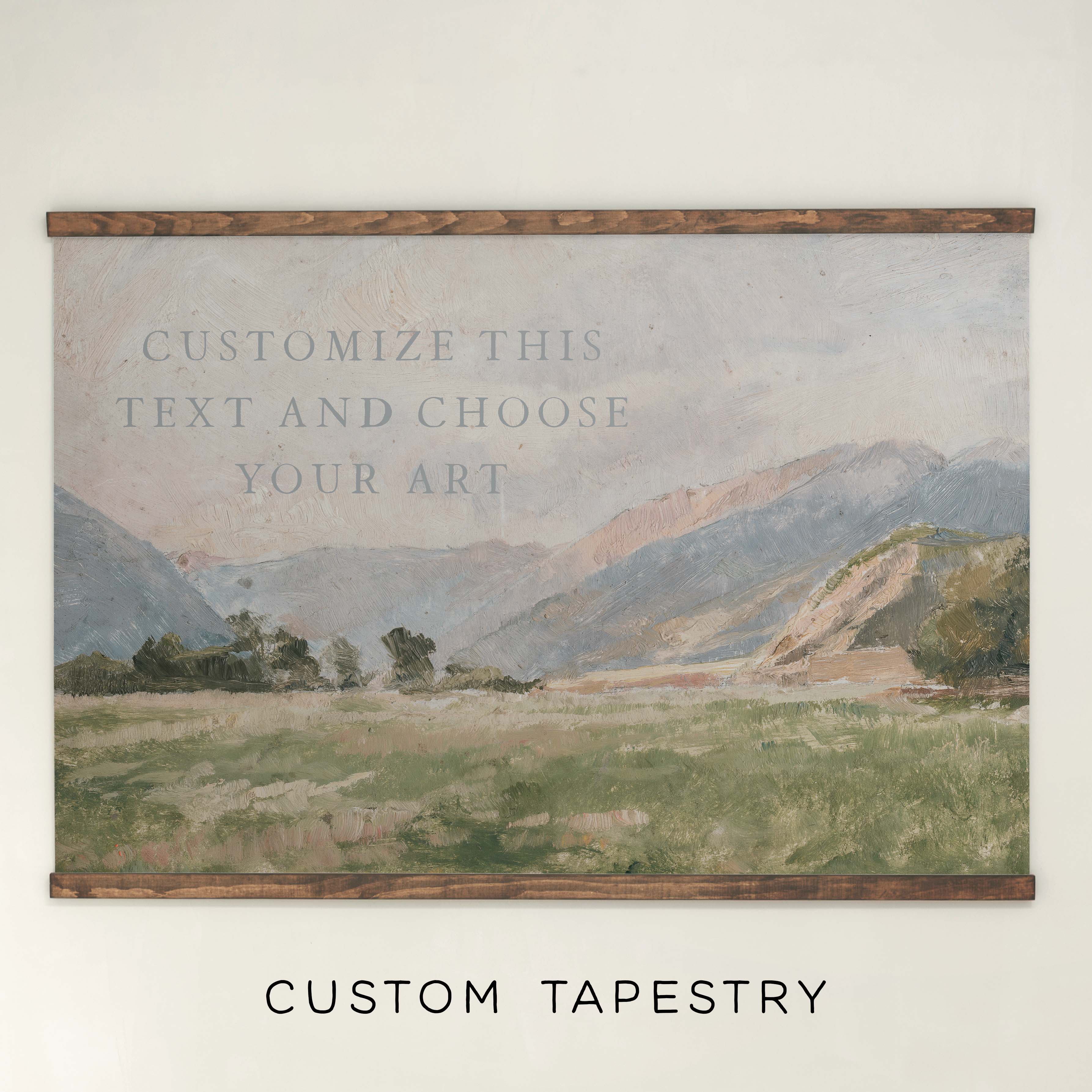 Custom Canvas Tapestry