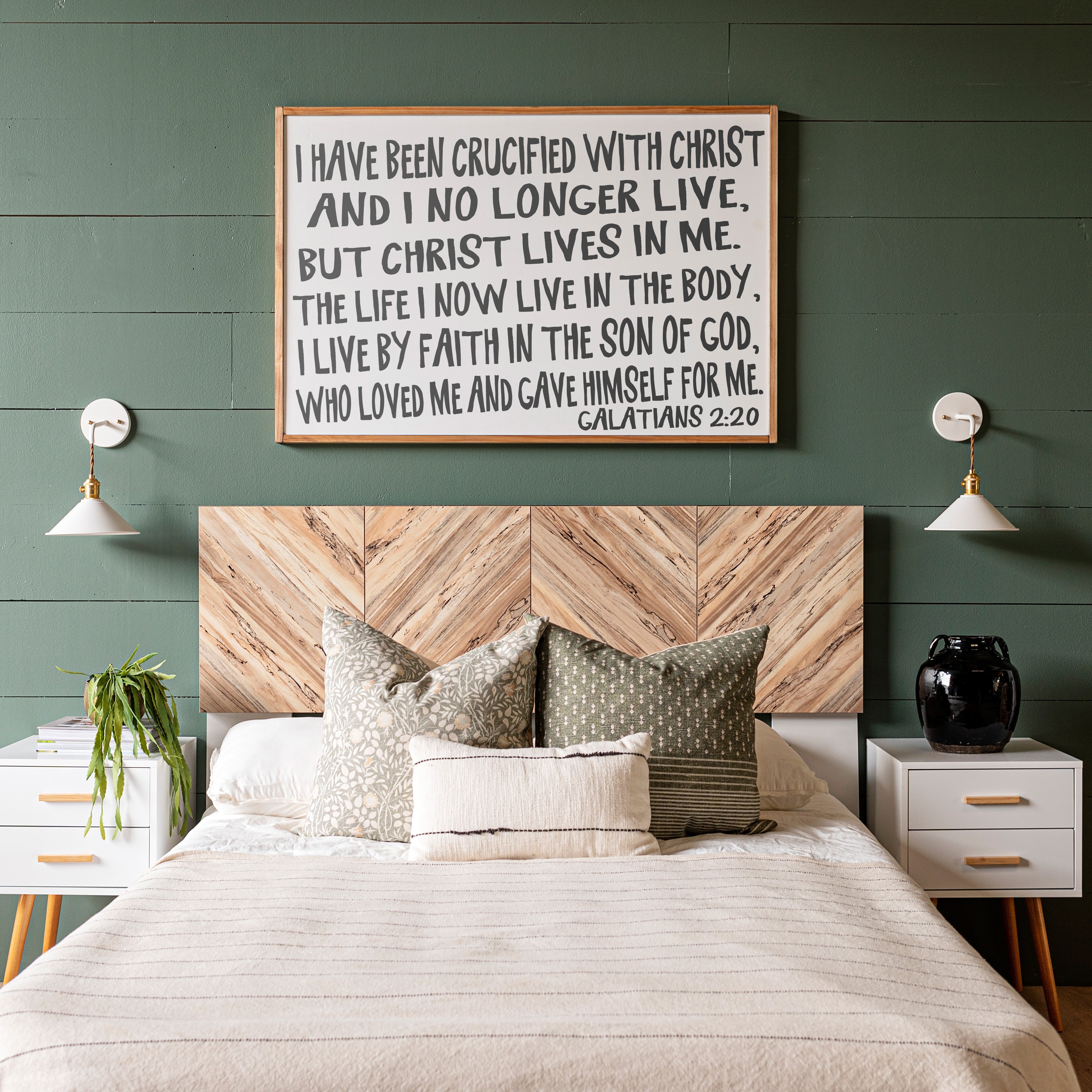 I Have Been Crucified | Framed Wooden Art - Horizontal | 432