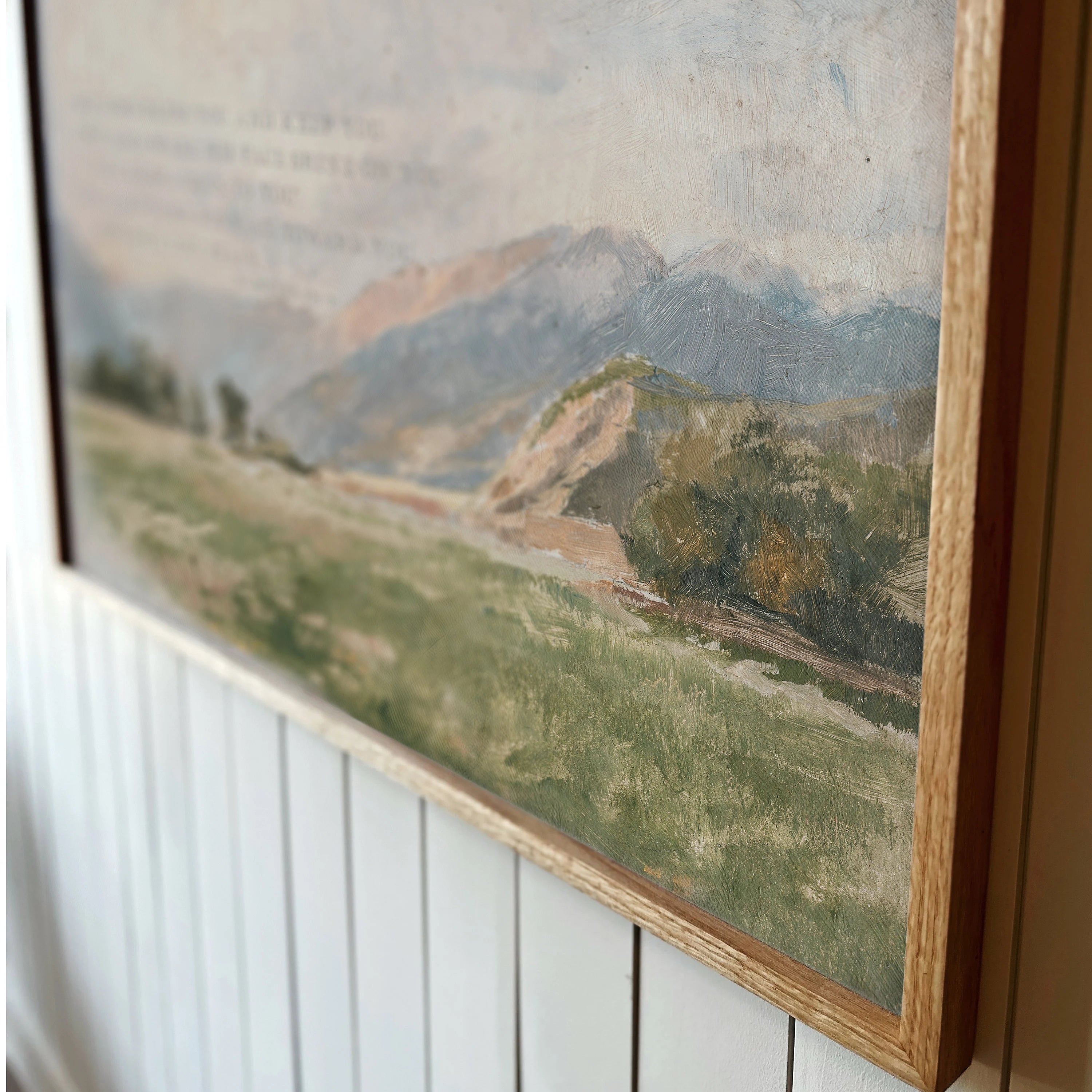 "The Lord Bless You and Keep You" Framed Canvas | Horizontal | 570