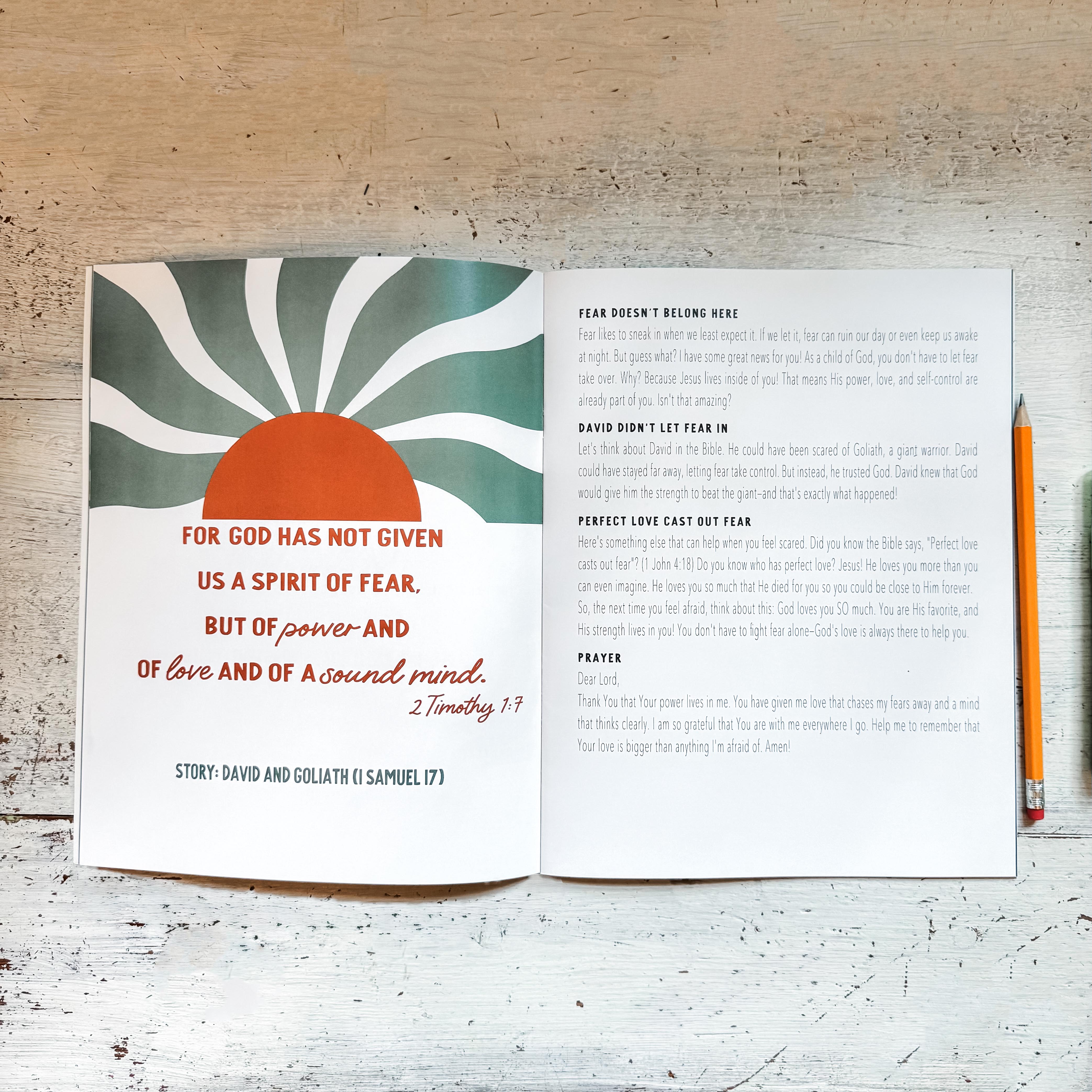 A Kid's Devotion - For We Walk By Faith, And Not By Sight