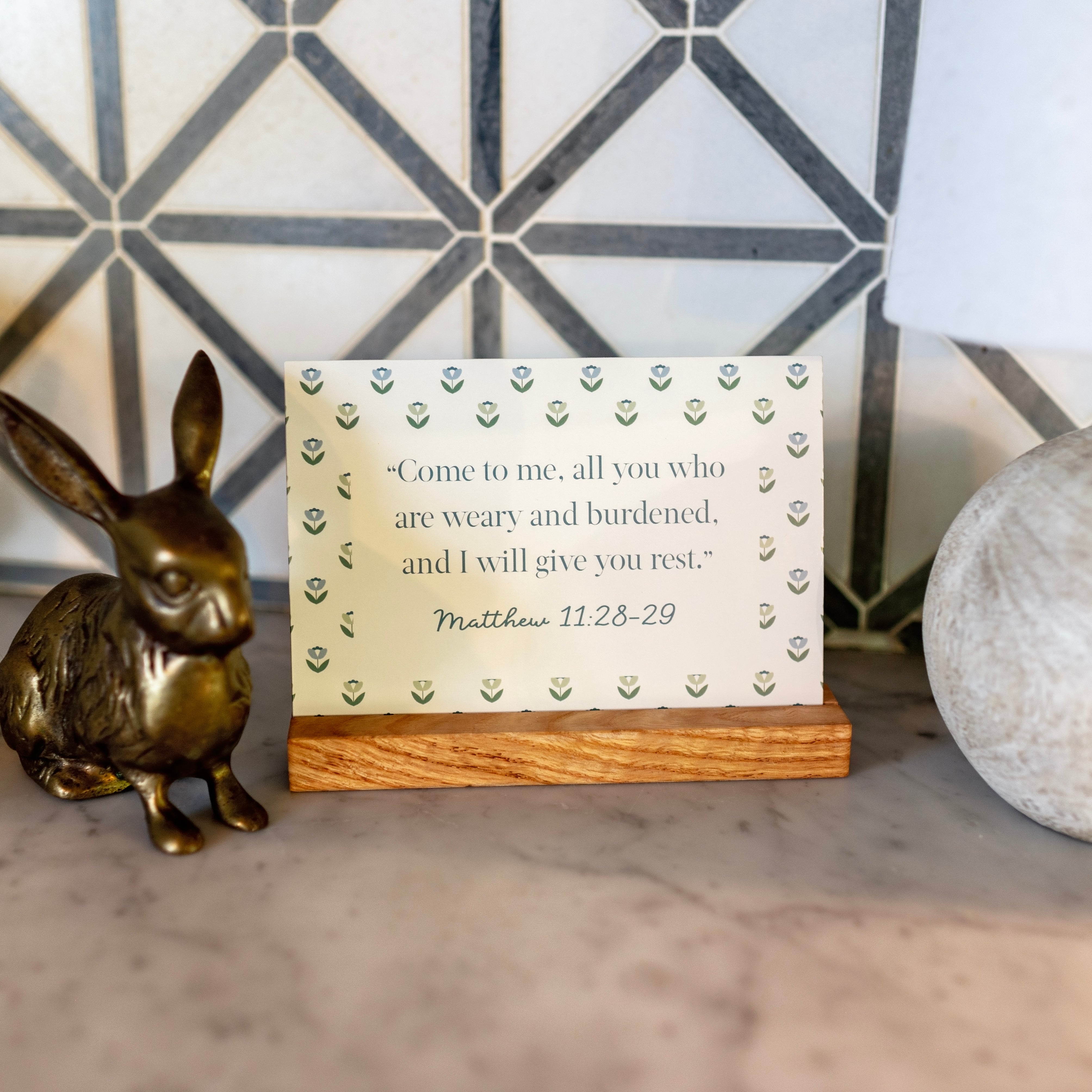 Held Scripture Cards