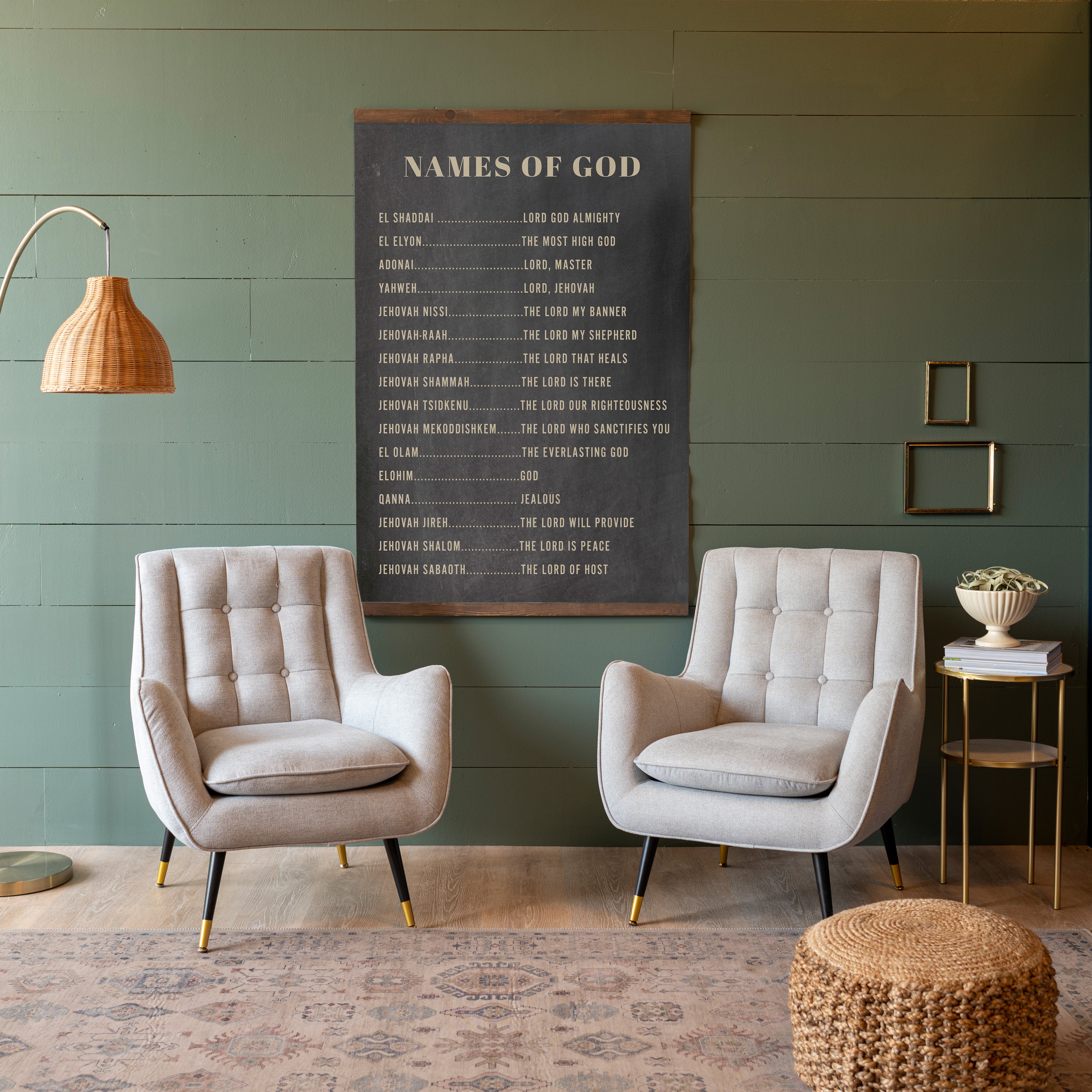 Names Of God | Vertical Tapestry | 190