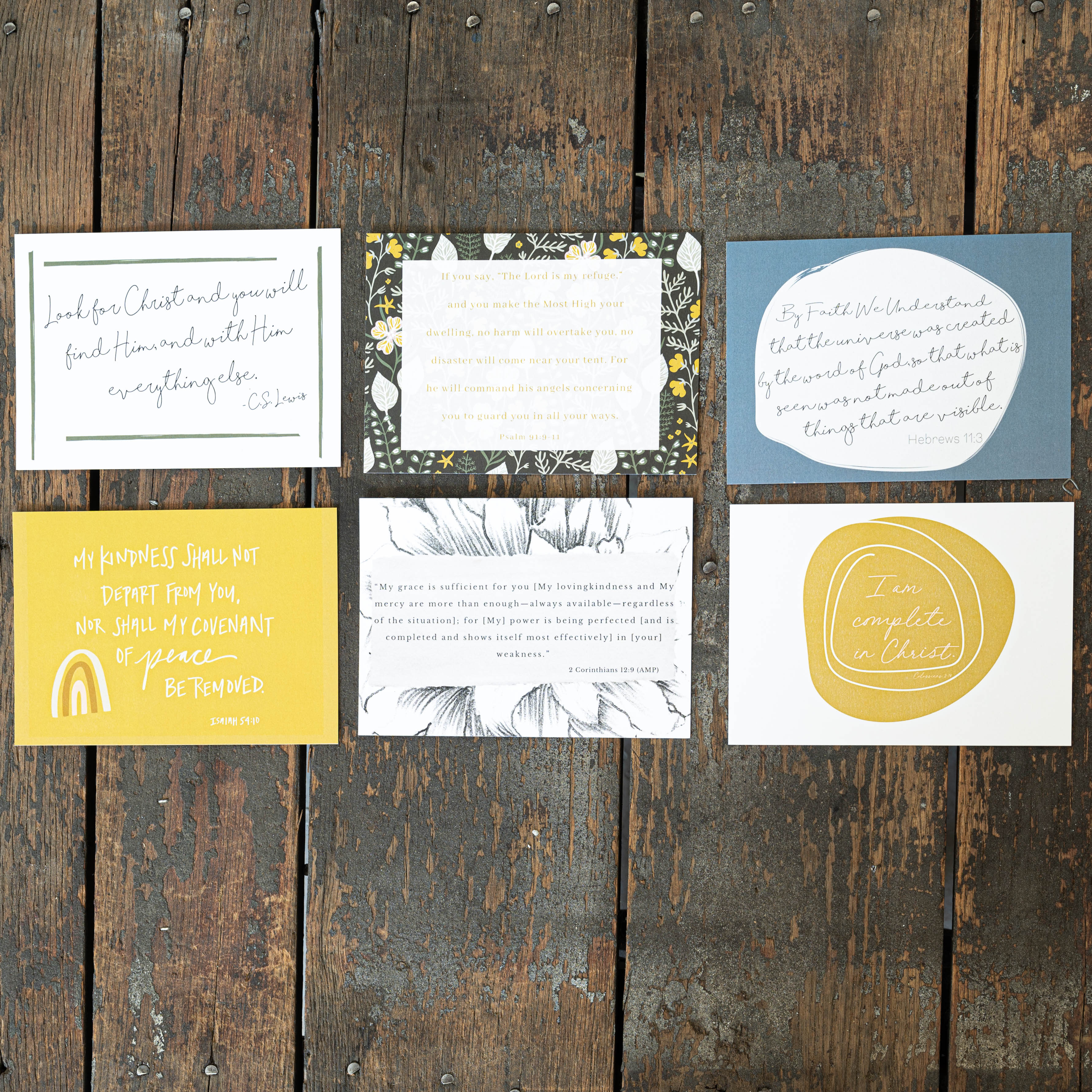 Rooted In The Word Scripture Cards | SOLD OUT