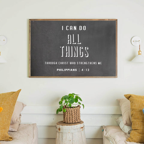 I Can Do All Things Through Christ | Horizontal | 316