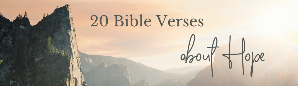 Bible Verses About Hope