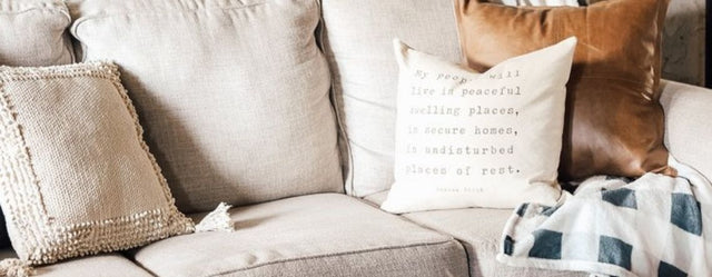Pillows with Sayings