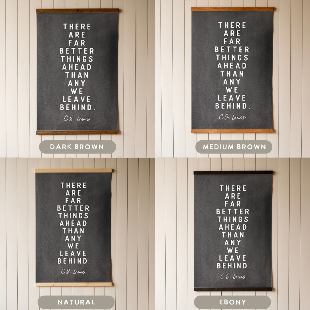 There Are Far Better Things Ahead | Vertical Tapestry | 128