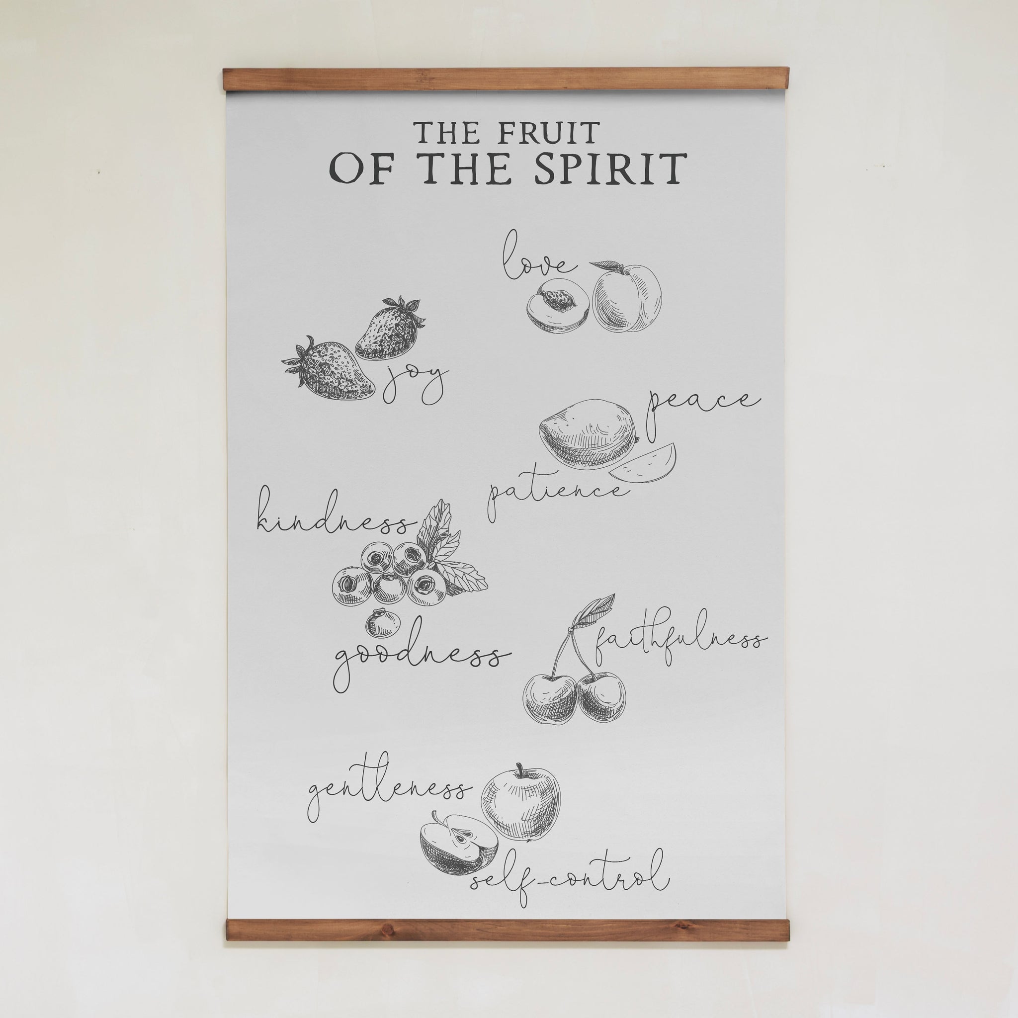 Fruit Of The Spirit | Vertical Tapestry | 132