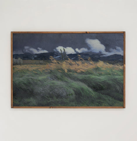 Blowing In The Wind | Framed Wooden Art - Horizontal | 142