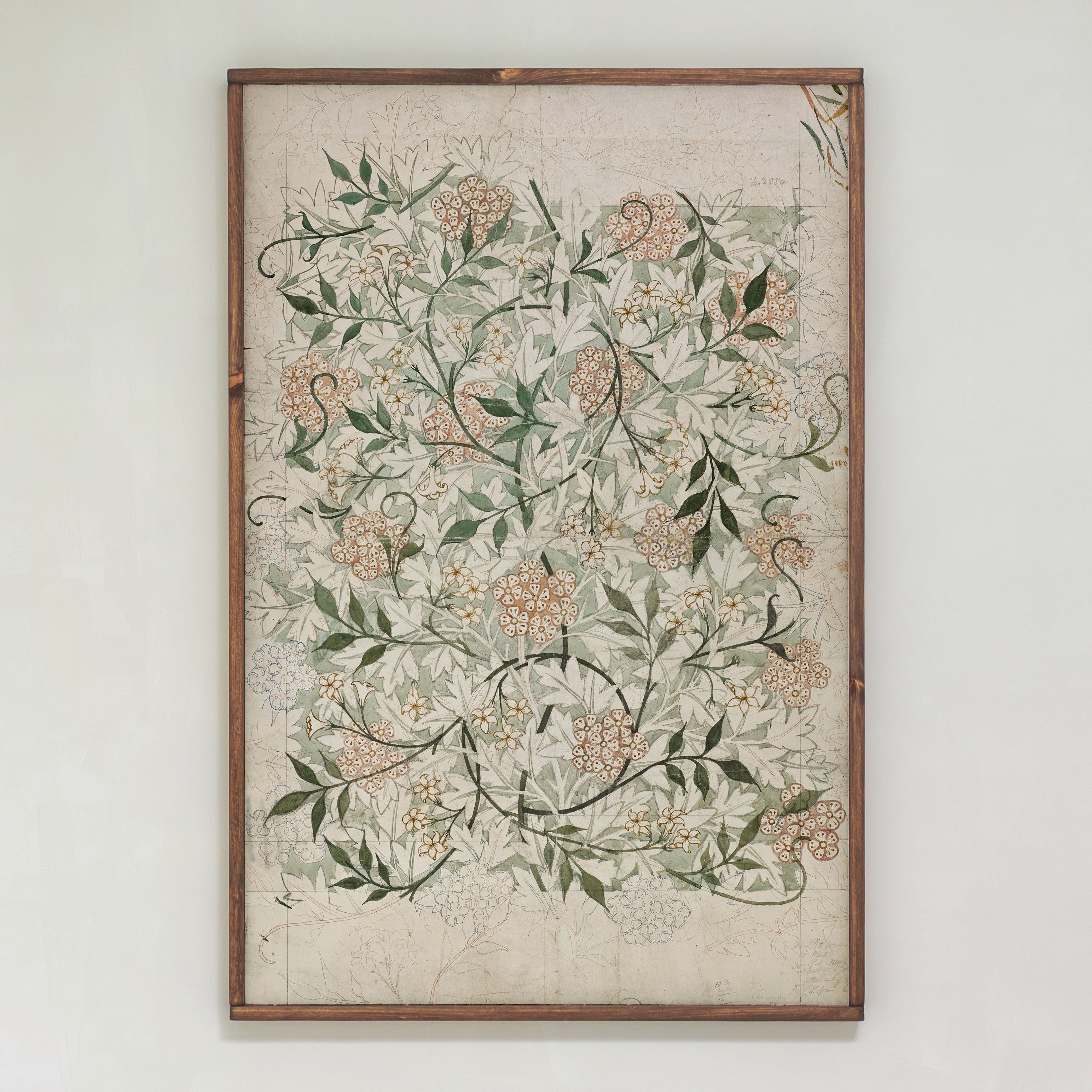 Vintage Textile | Framed Wood Art | 151