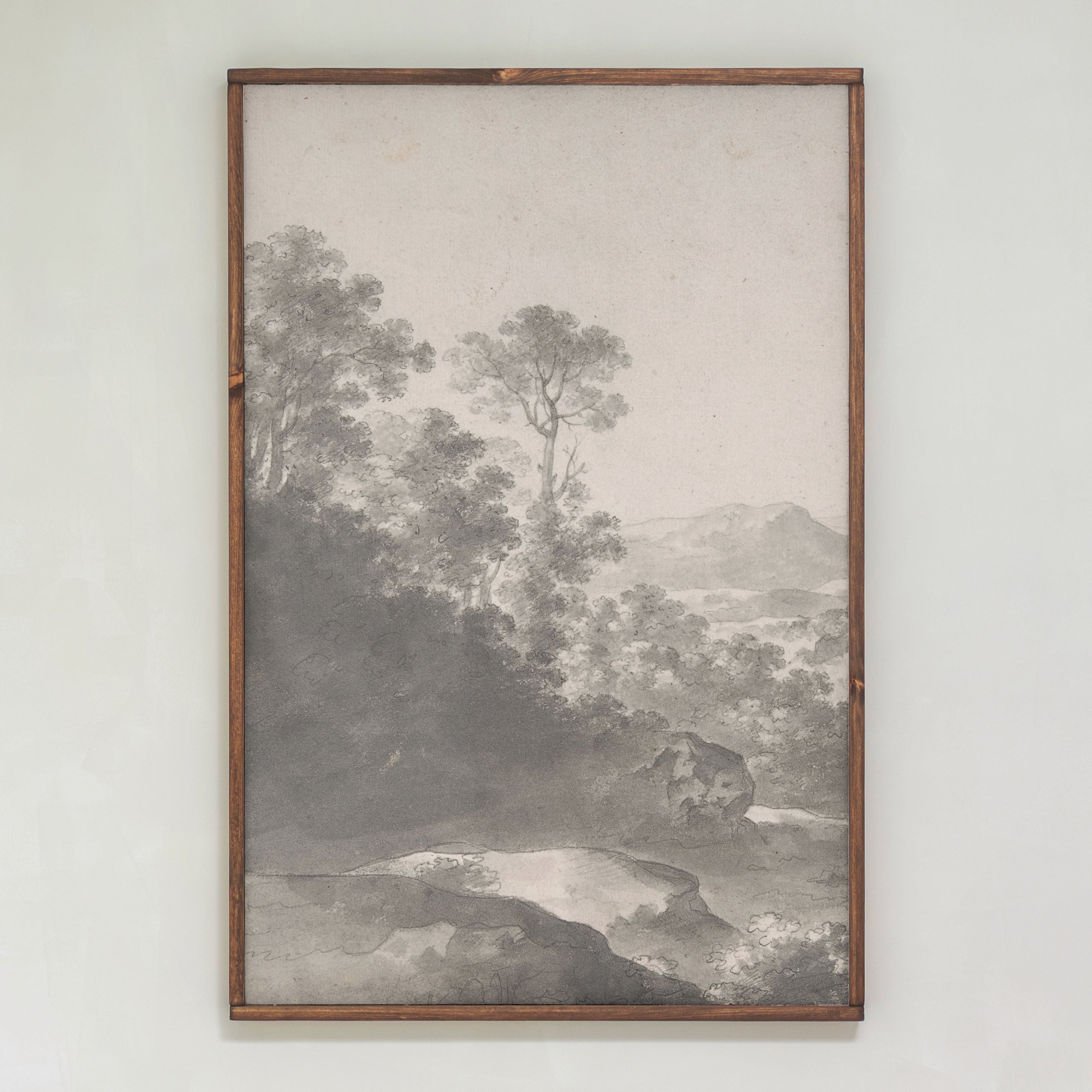Black and White Art | Framed Wood Art | 158
