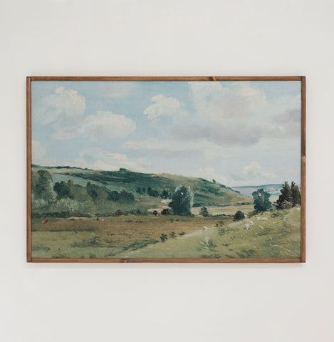 Meadow | Framed Wooden Art - Horizontal | 159