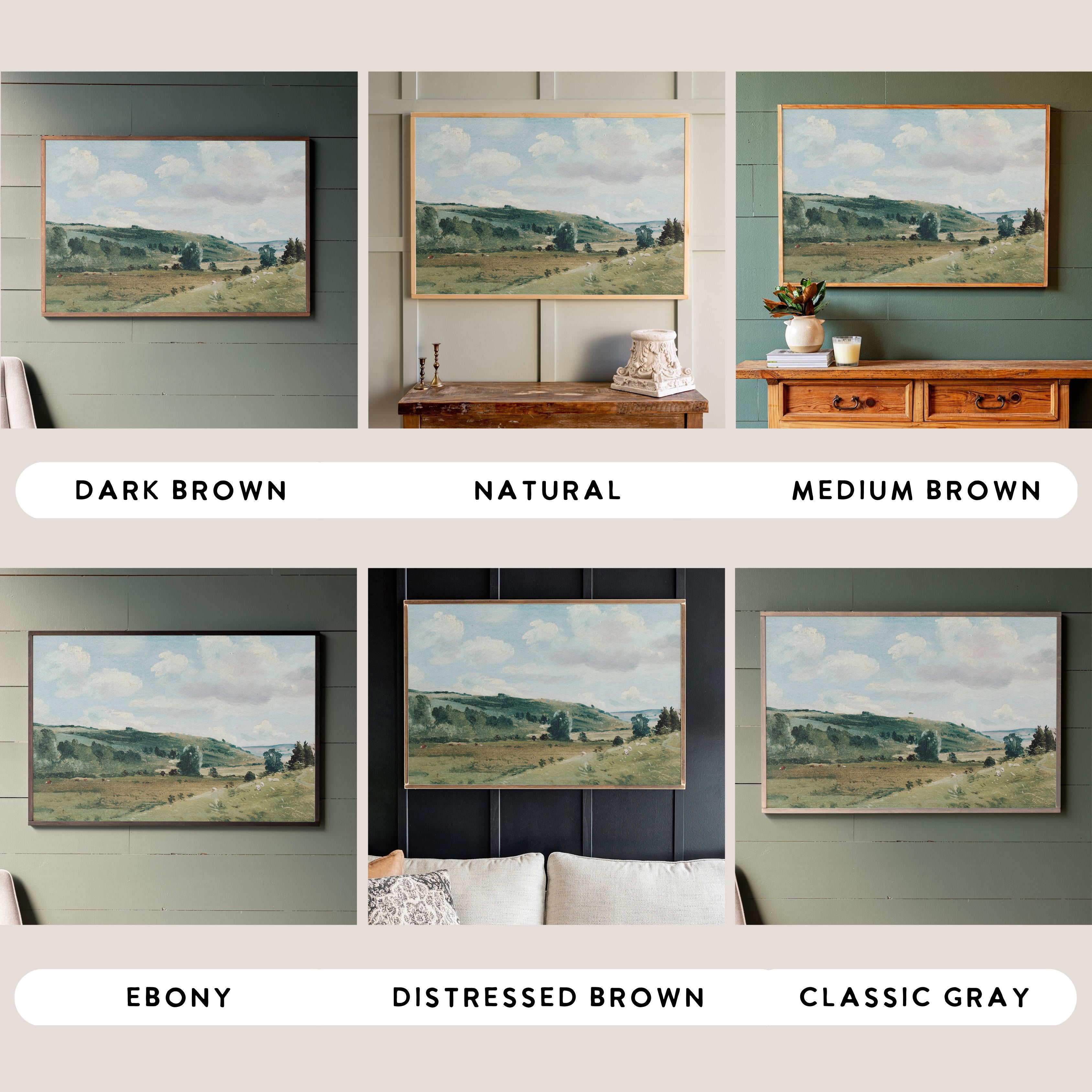 Meadow | Framed Wooden Art - Horizontal | 159