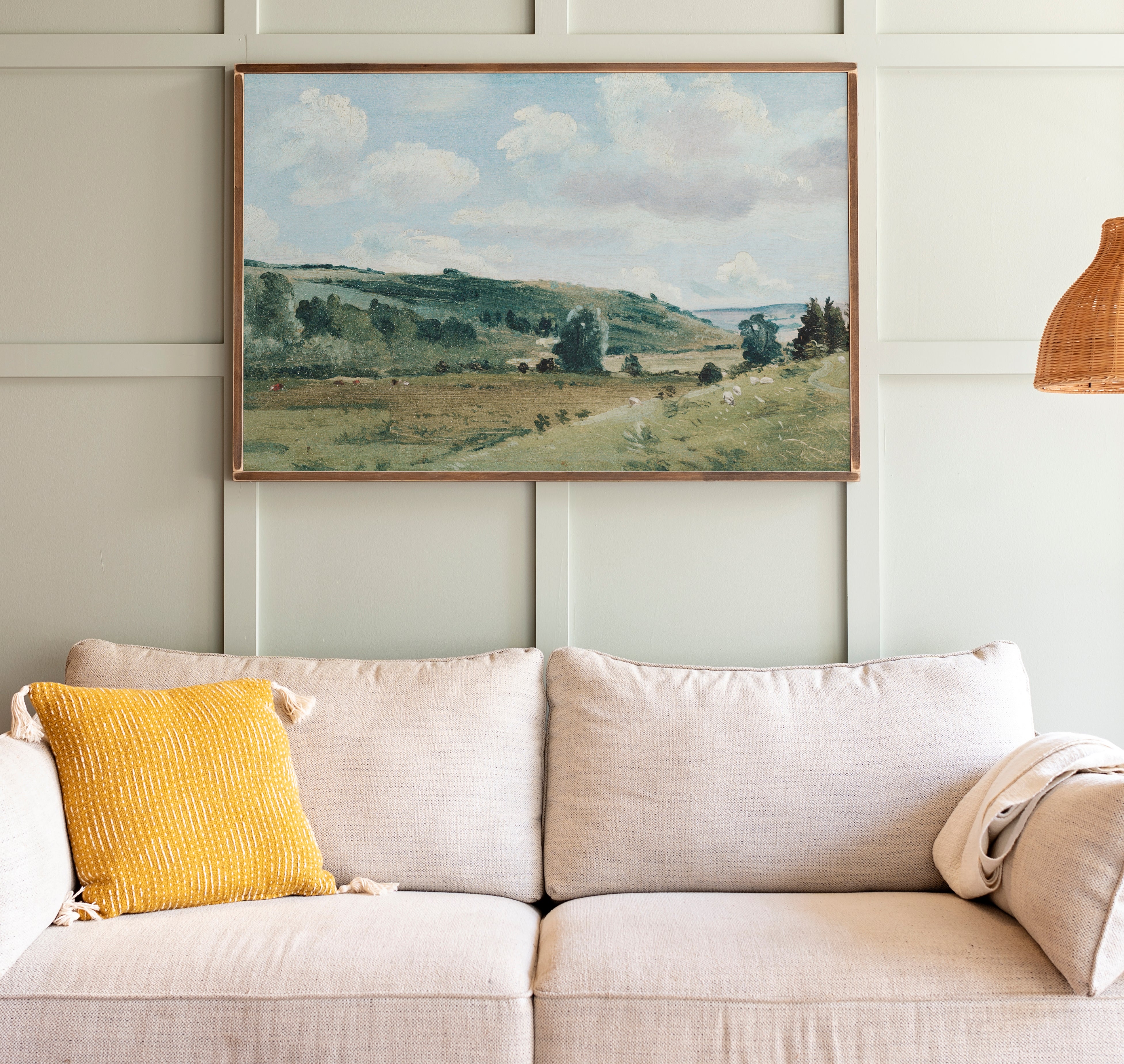 Meadow | Framed Wooden Art - Horizontal | 159