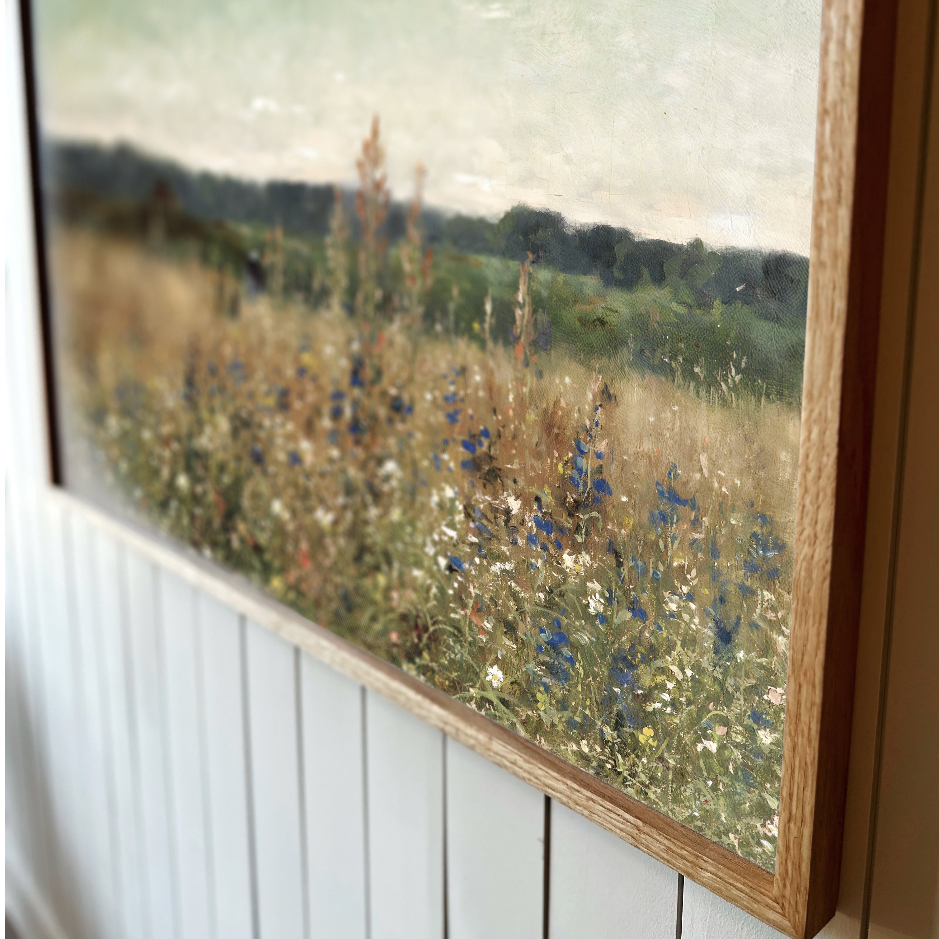 "Wildflower Meadow" Framed Canvas | Horizontal | 167
