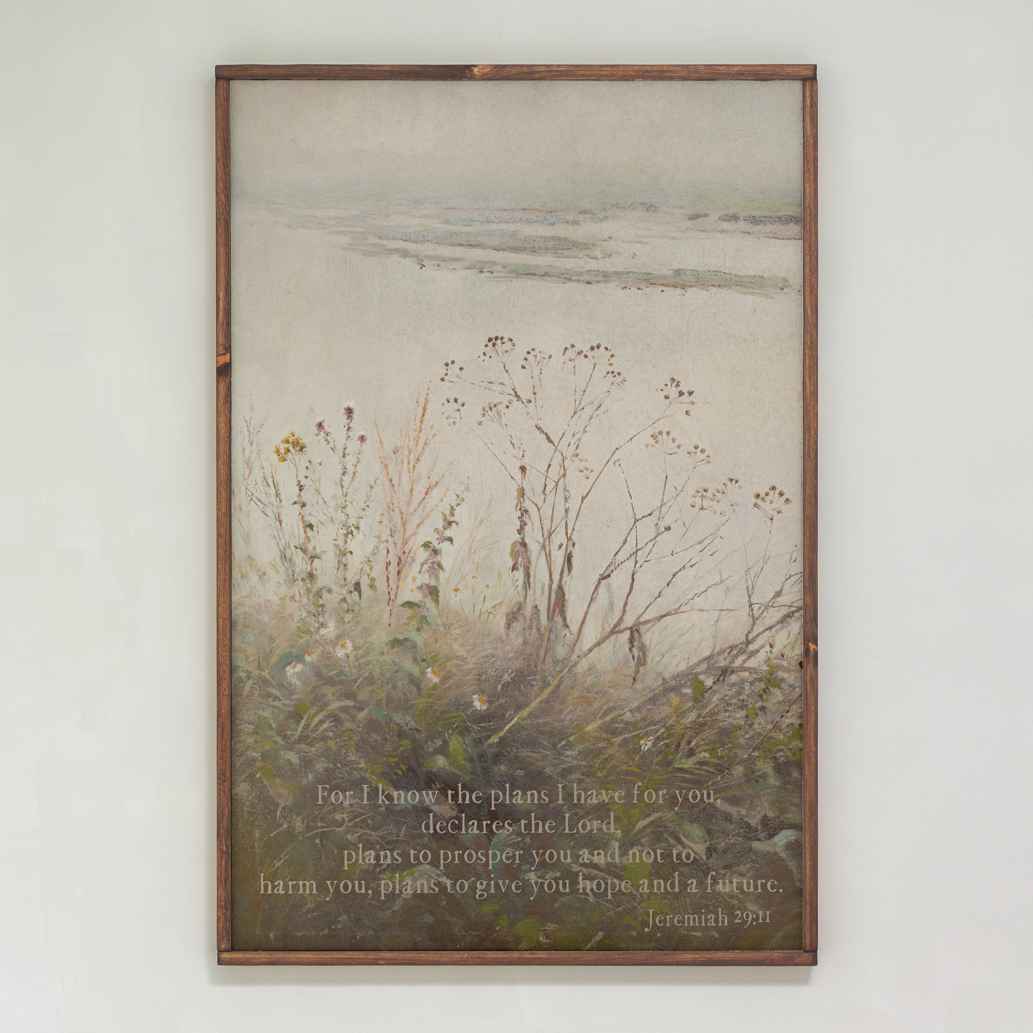 Jeremiah 29:11 | Framed Wood Art | 168