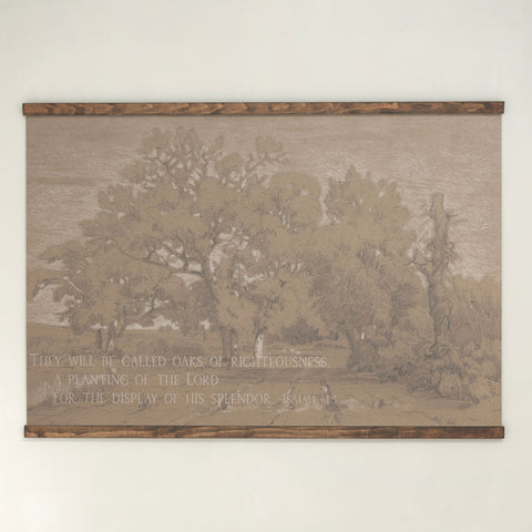 Oaks Of Righteousness | Horizontal Tapestry | 169