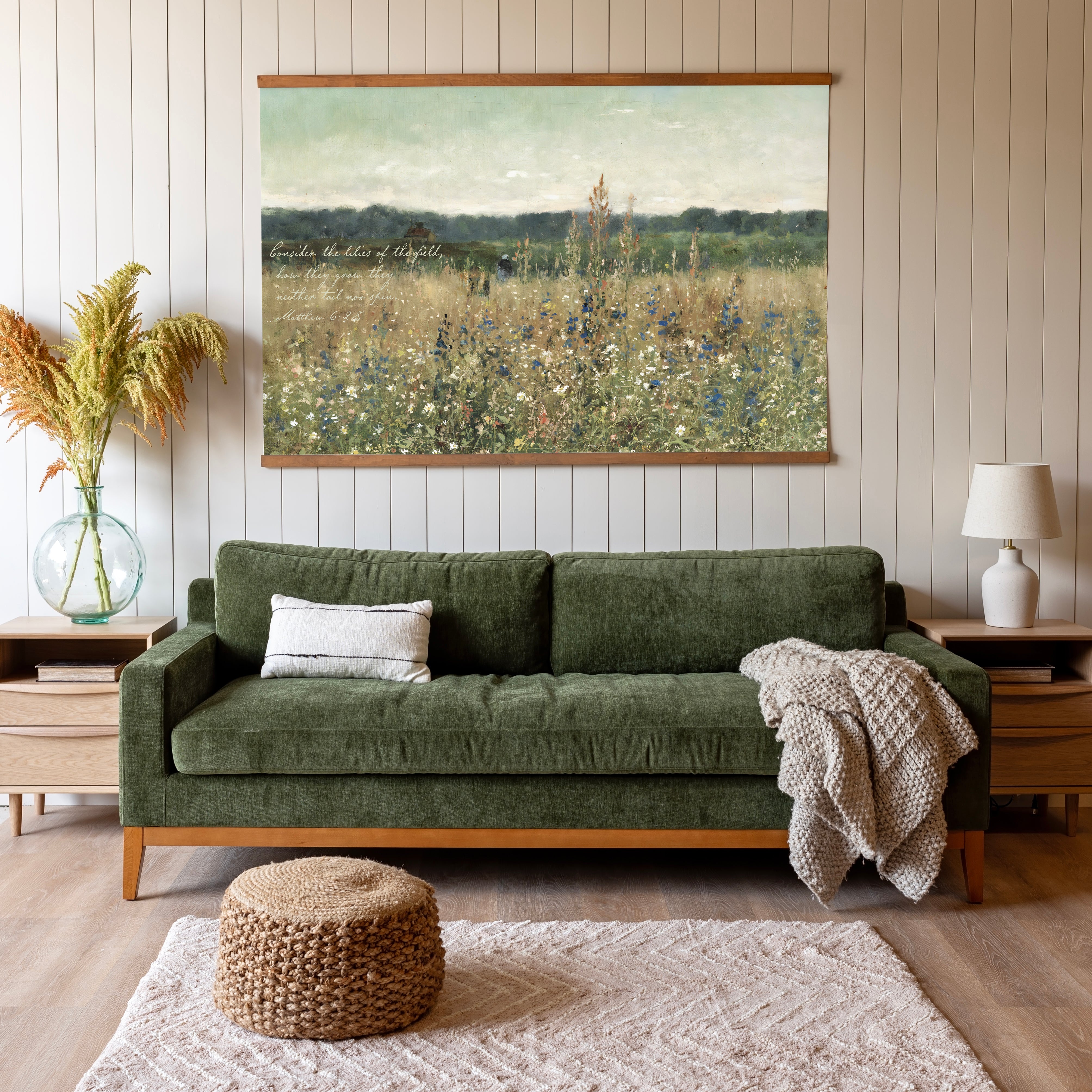 Consider The Lilies | Horizontal Tapestry | 170