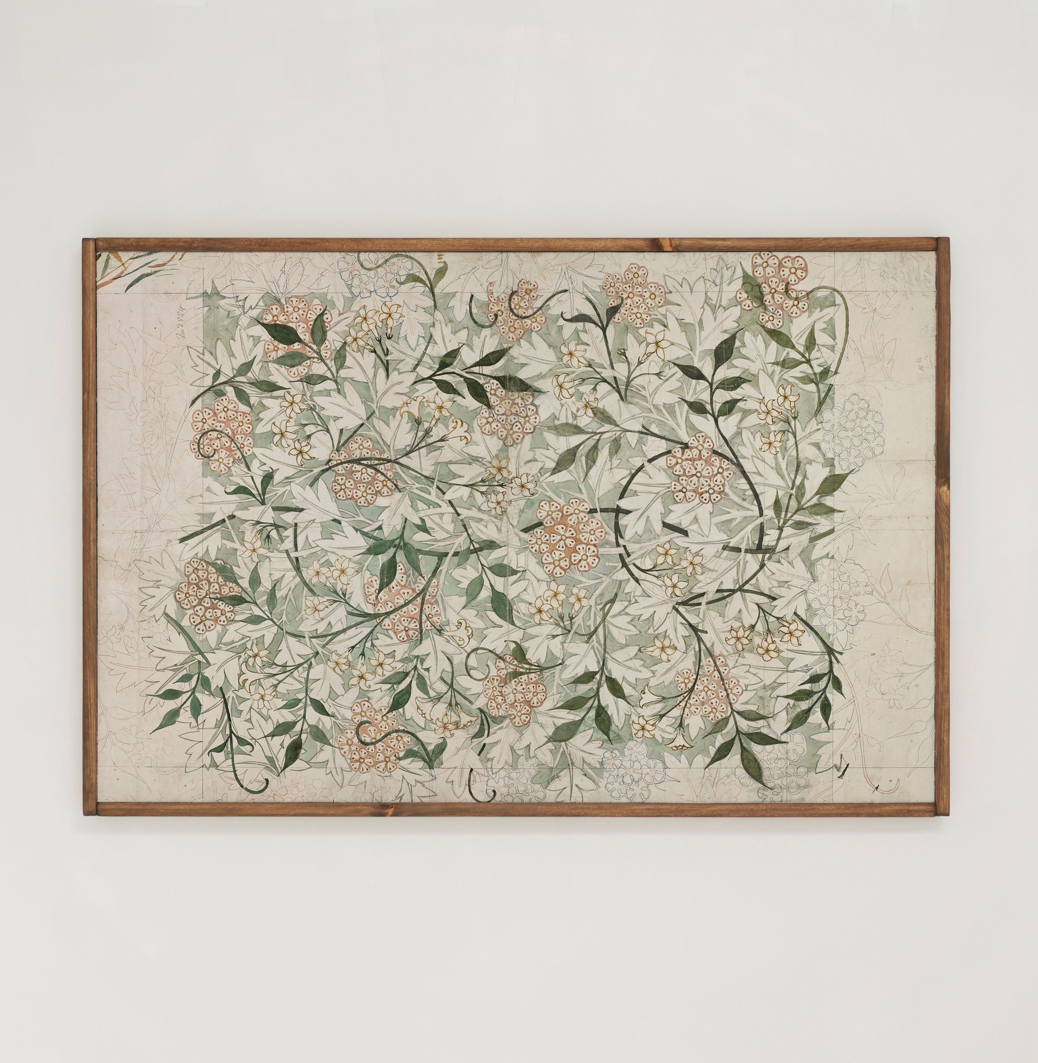 Vintage Textile | Framed Wooden Art - Horizontal | 175