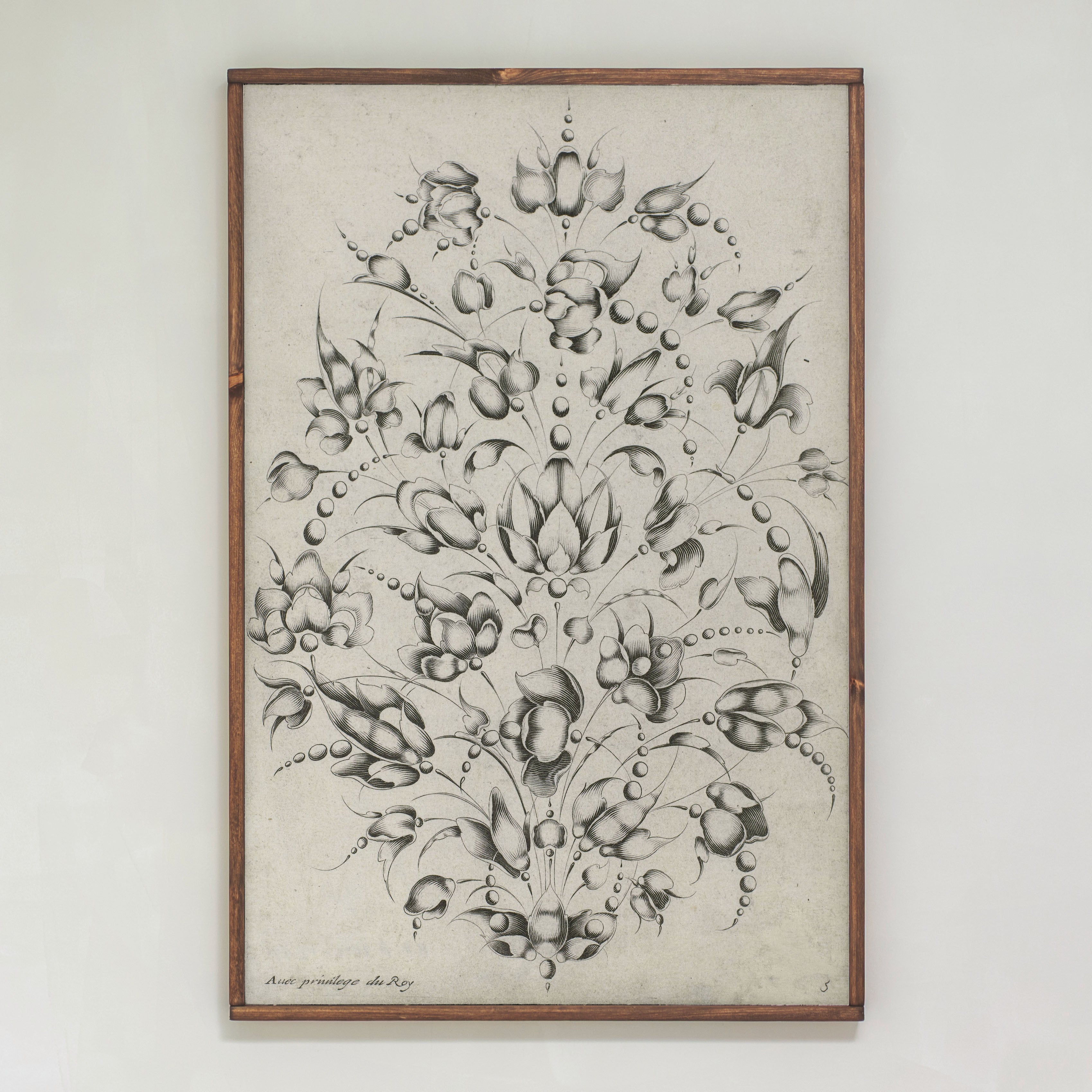 Vintage Design | Framed Wood Art | 183