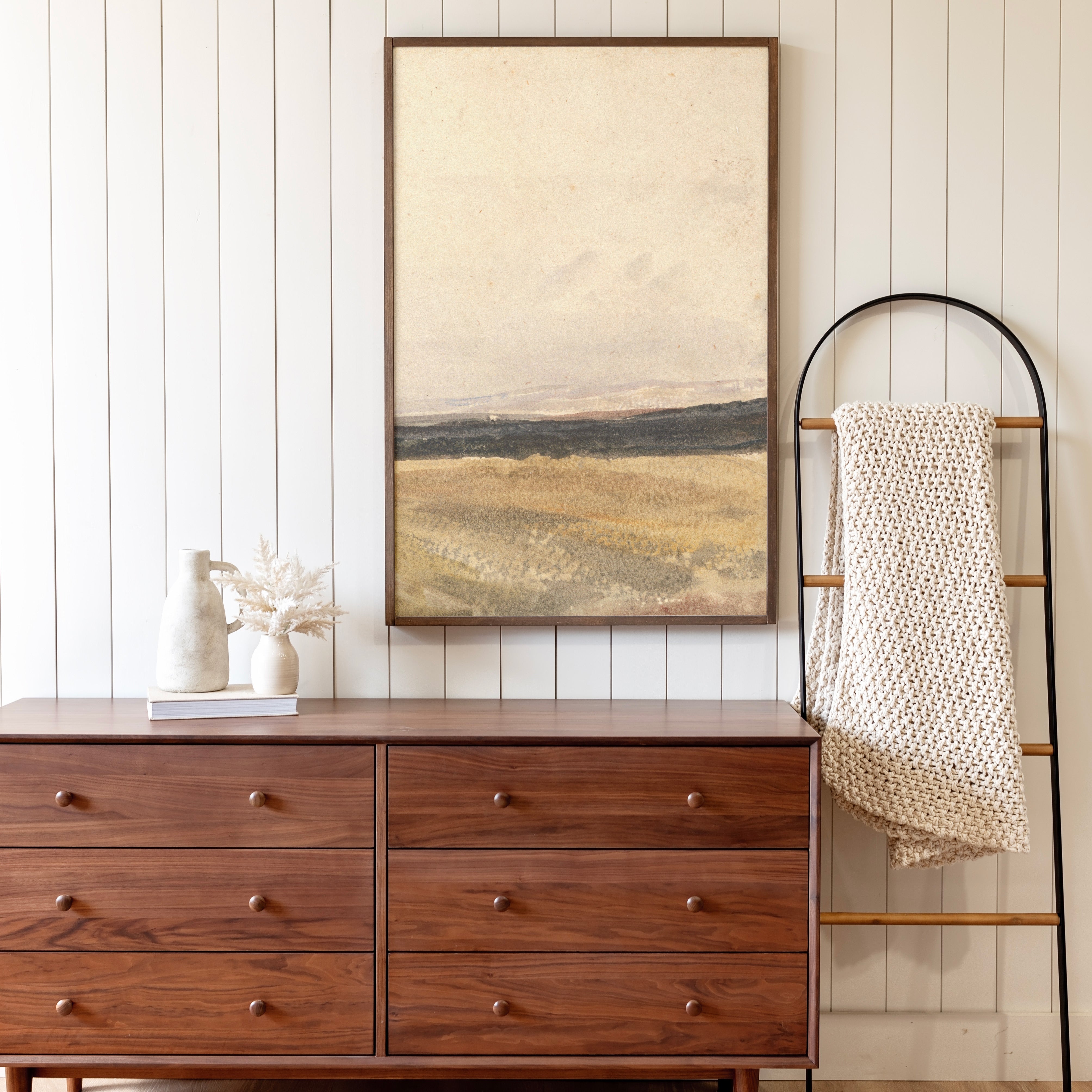 Prairie Abstract | Framed Wood Art | 187