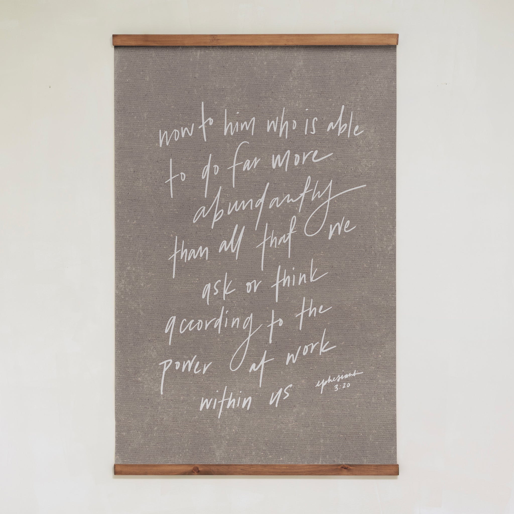 More Than We Ask | Vertical Tapestry | 191