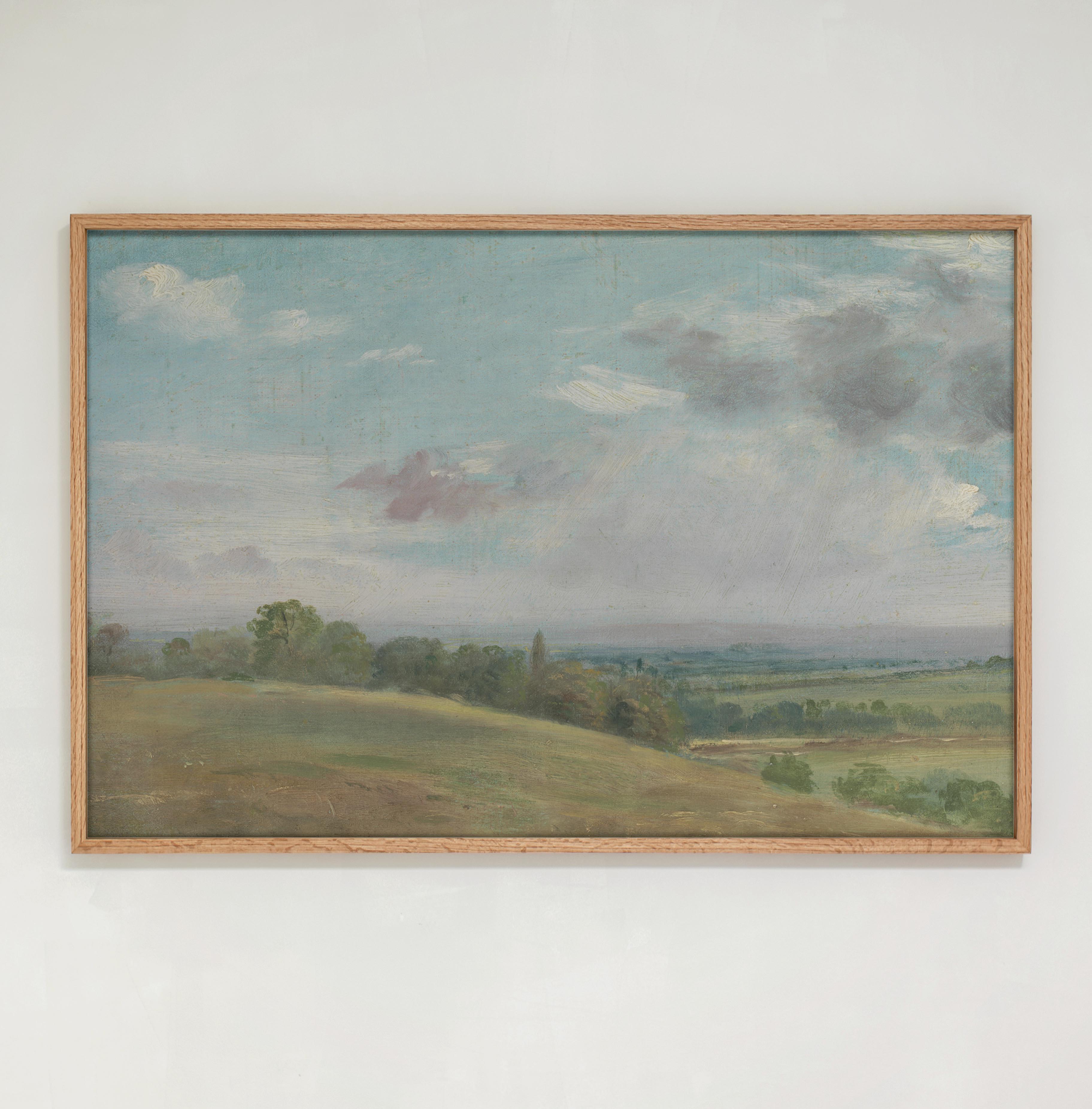 "English Country Side" Framed Canvas | Horizontal | 198