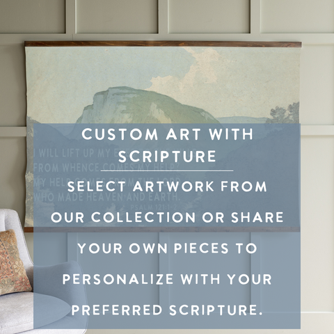 Custom Art With Scripture