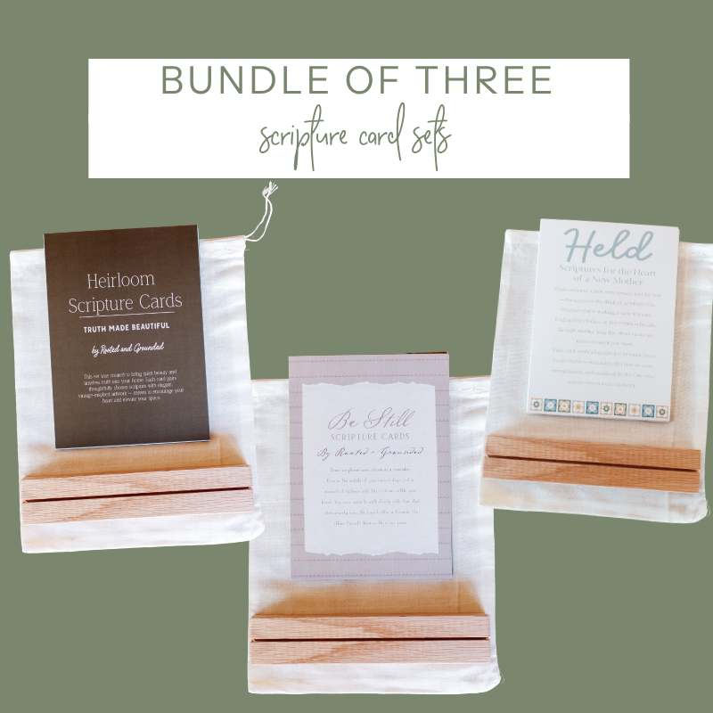 BUNDLE OF THREE SCRIPTURE CARD SETS
