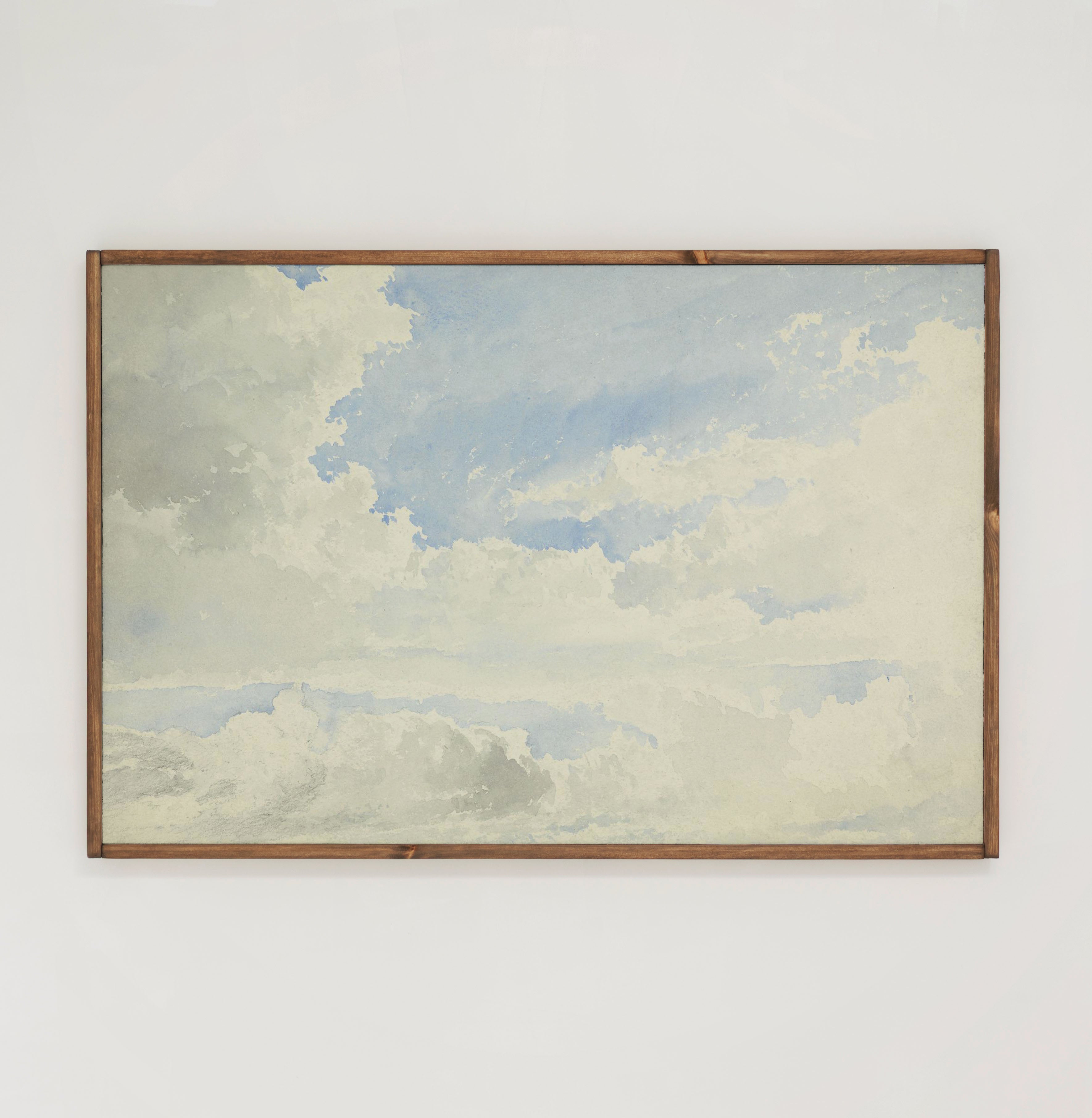 Clouds | Framed Wooden Art - Horizontal | 204