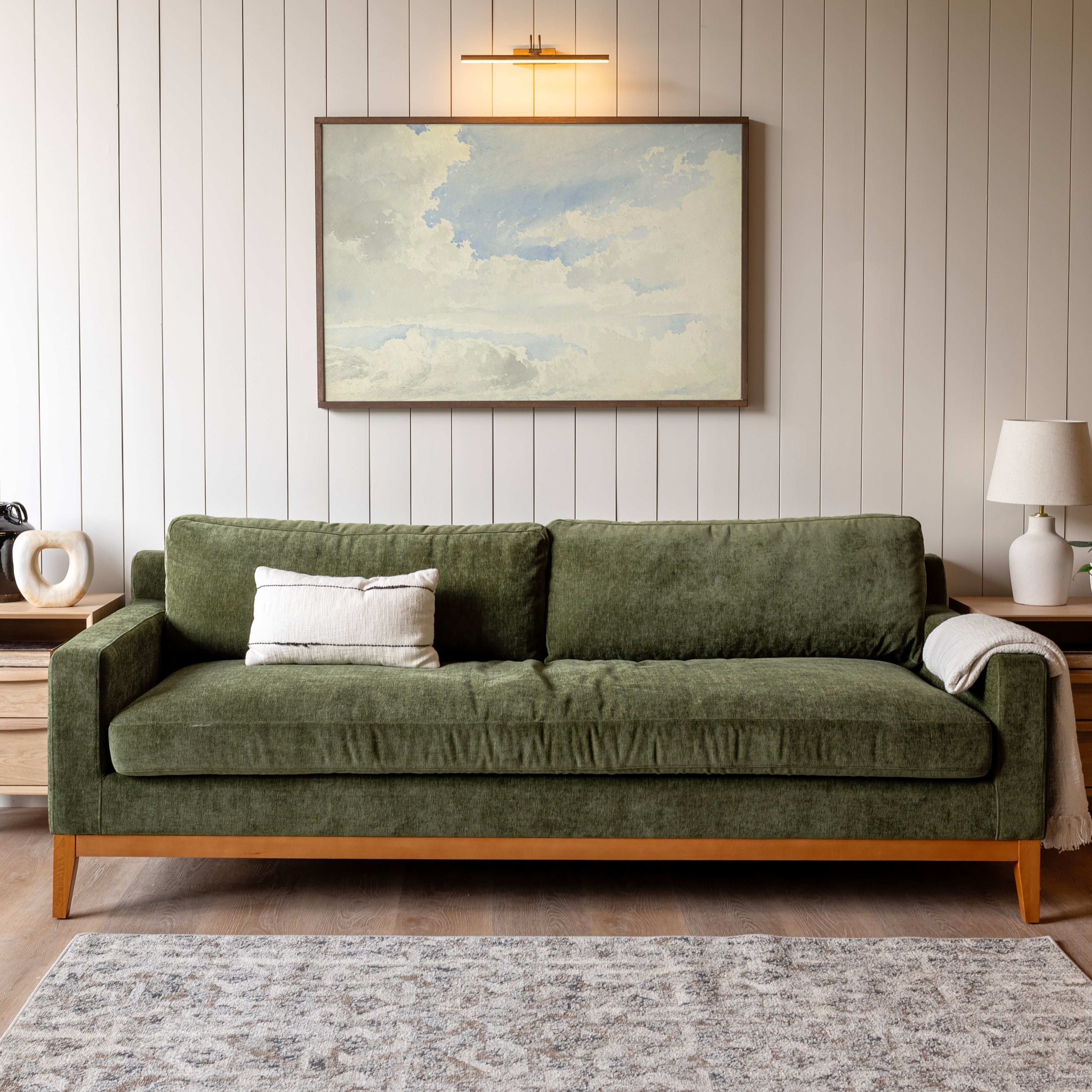 Clouds | Framed Wooden Art - Horizontal | 204