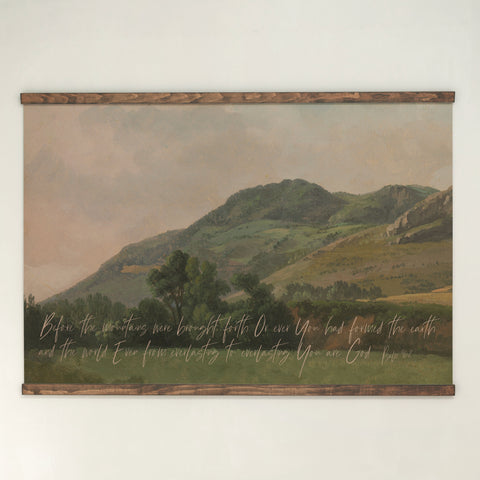 Before the Mountains | Horizontal Tapestry | 208