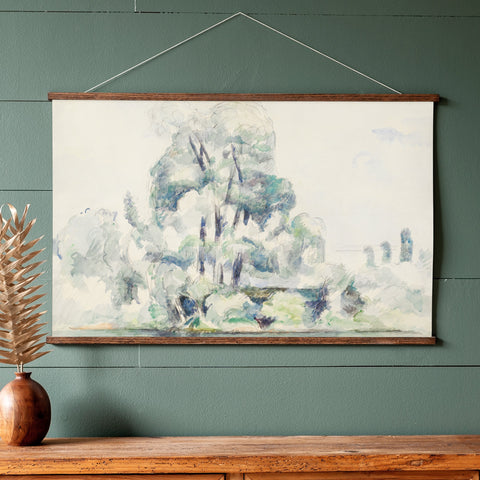 Watercolor Trees Landscape Hanging Canvas Art | 222