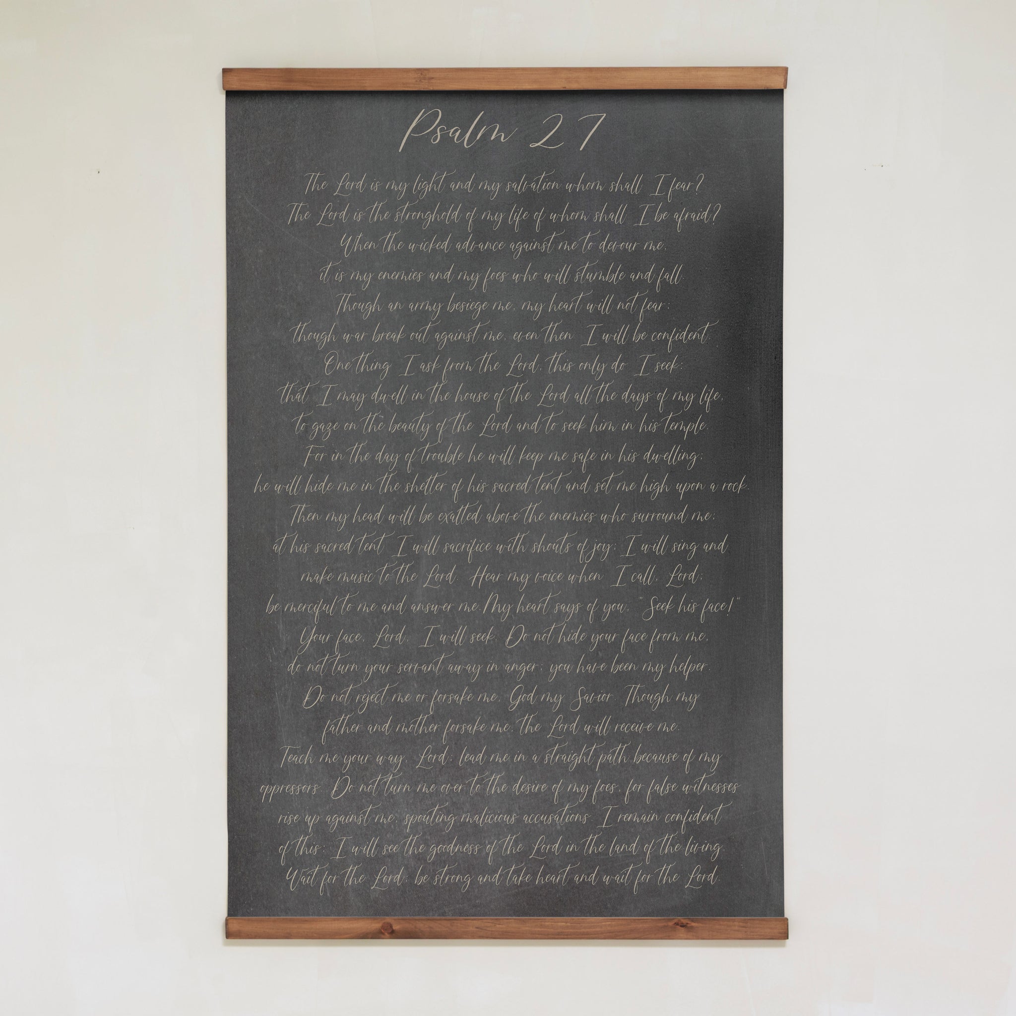 Psalm 27 | Vertical Tapestry | 298