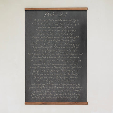Psalm 27 | Vertical Tapestry | 298