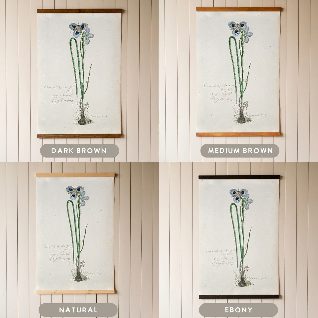 Peacemakers Botanical | Vertical Tapestry | 405