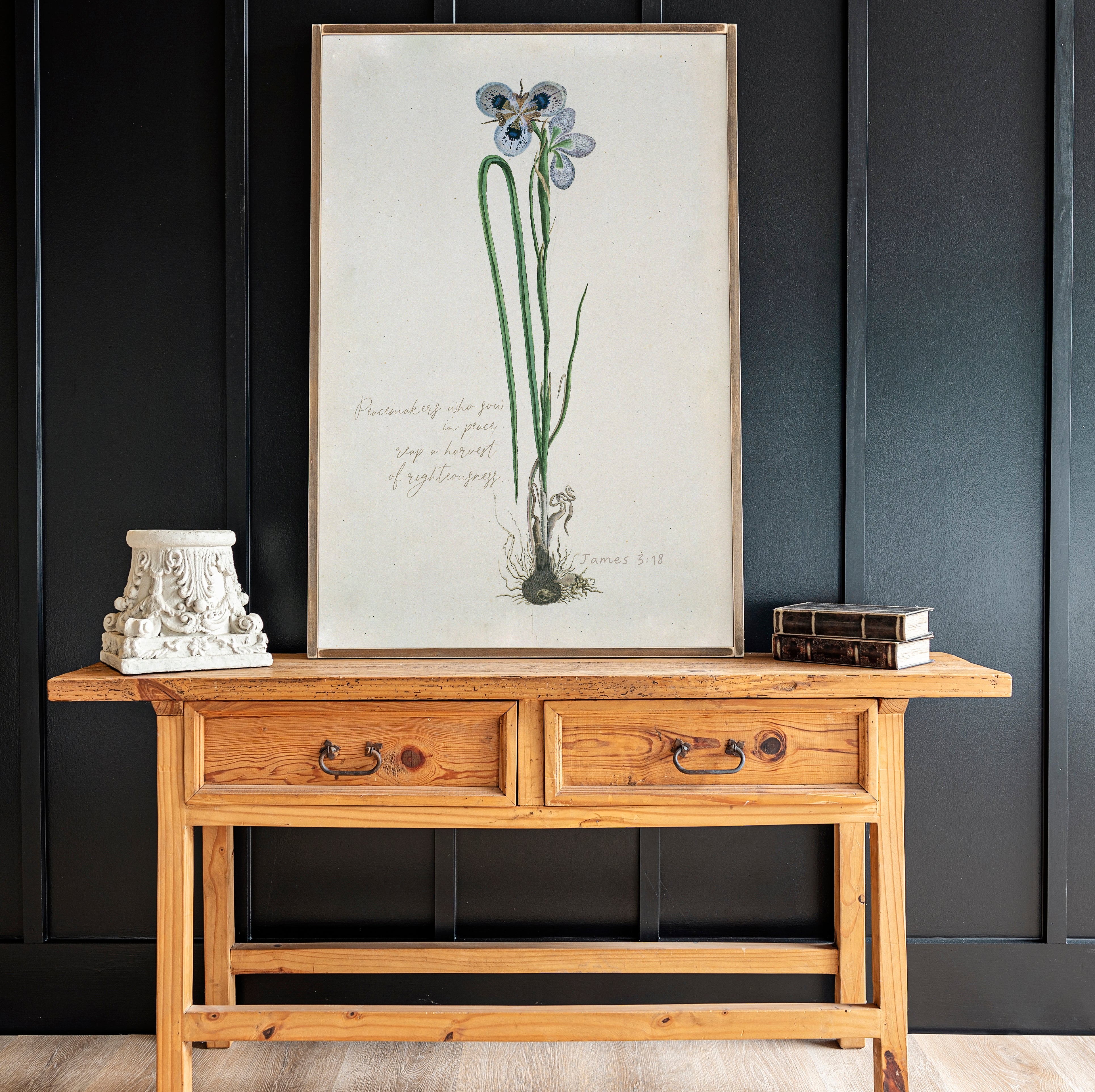 Peacemakers Botanical | Framed Wood Art | 405