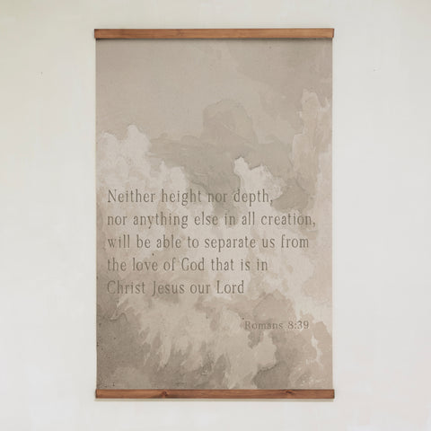 Neither Height Nor Depth | Vertical Tapestry | 414