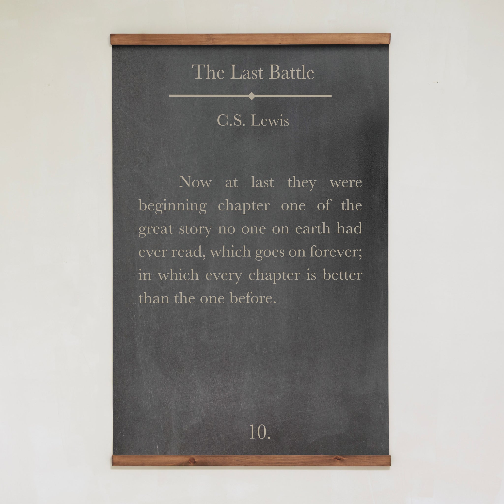 The Last Battle | Vertical Tapestry | 450