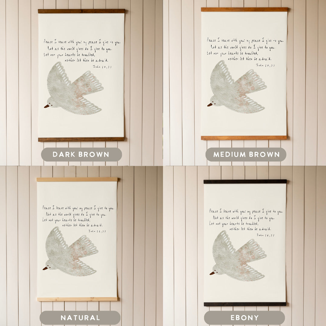 Peace I Leave | Vertical Tapestry | 467