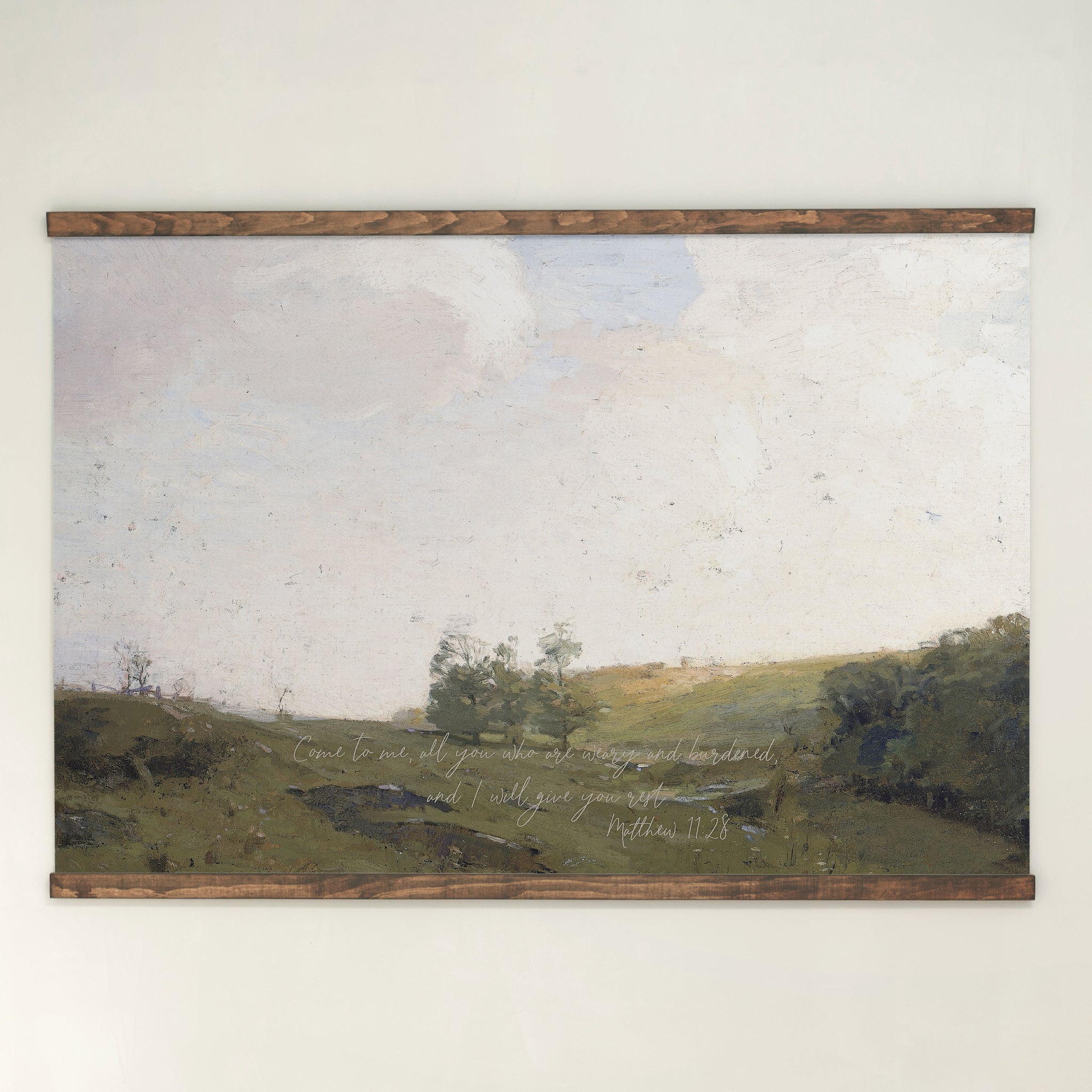 I Will Give You Rest | Horizontal Tapestry | 470