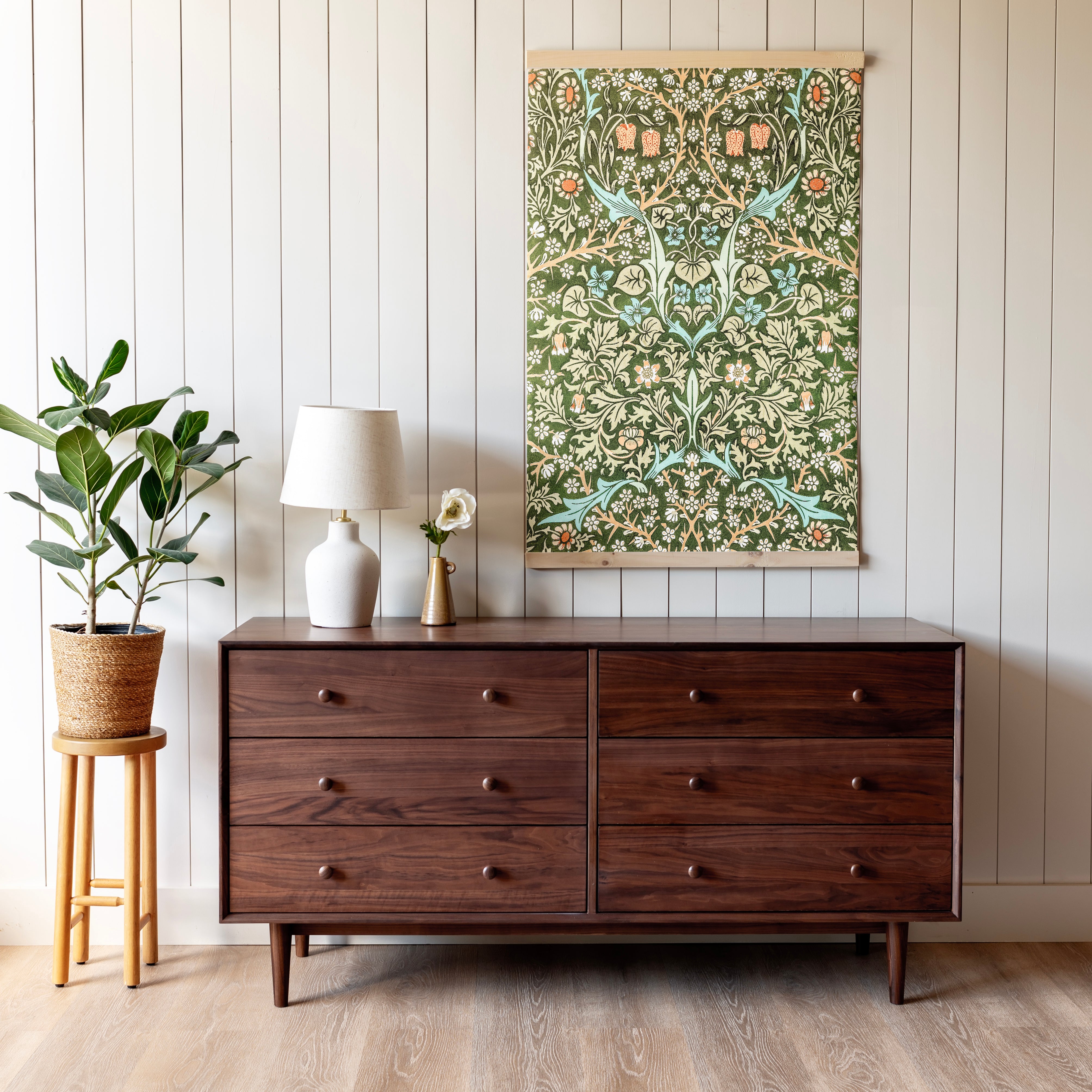 Boho Textile Art | Vertical Tapestry | 501