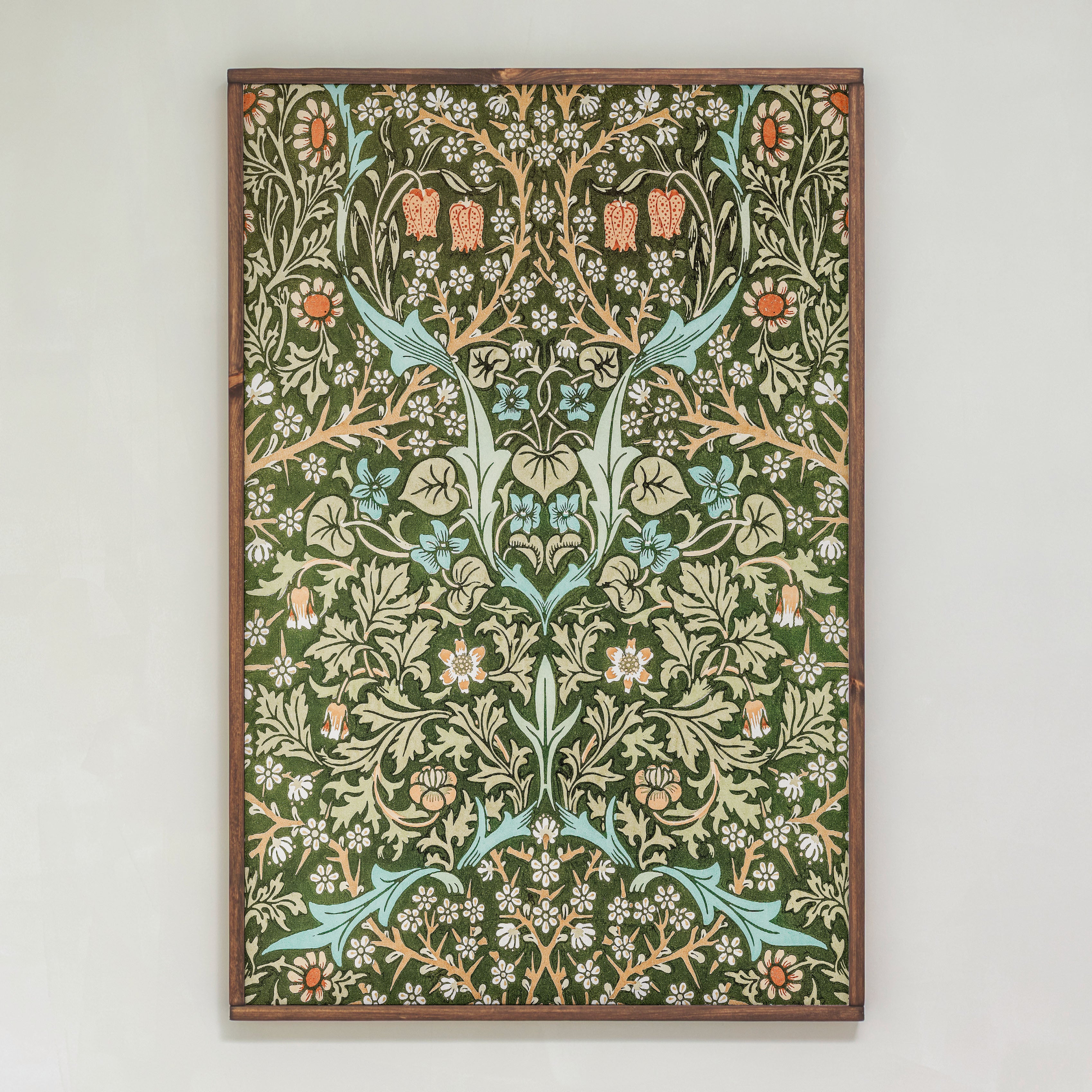 Boho Textile Art | Framed Wood Art | 501