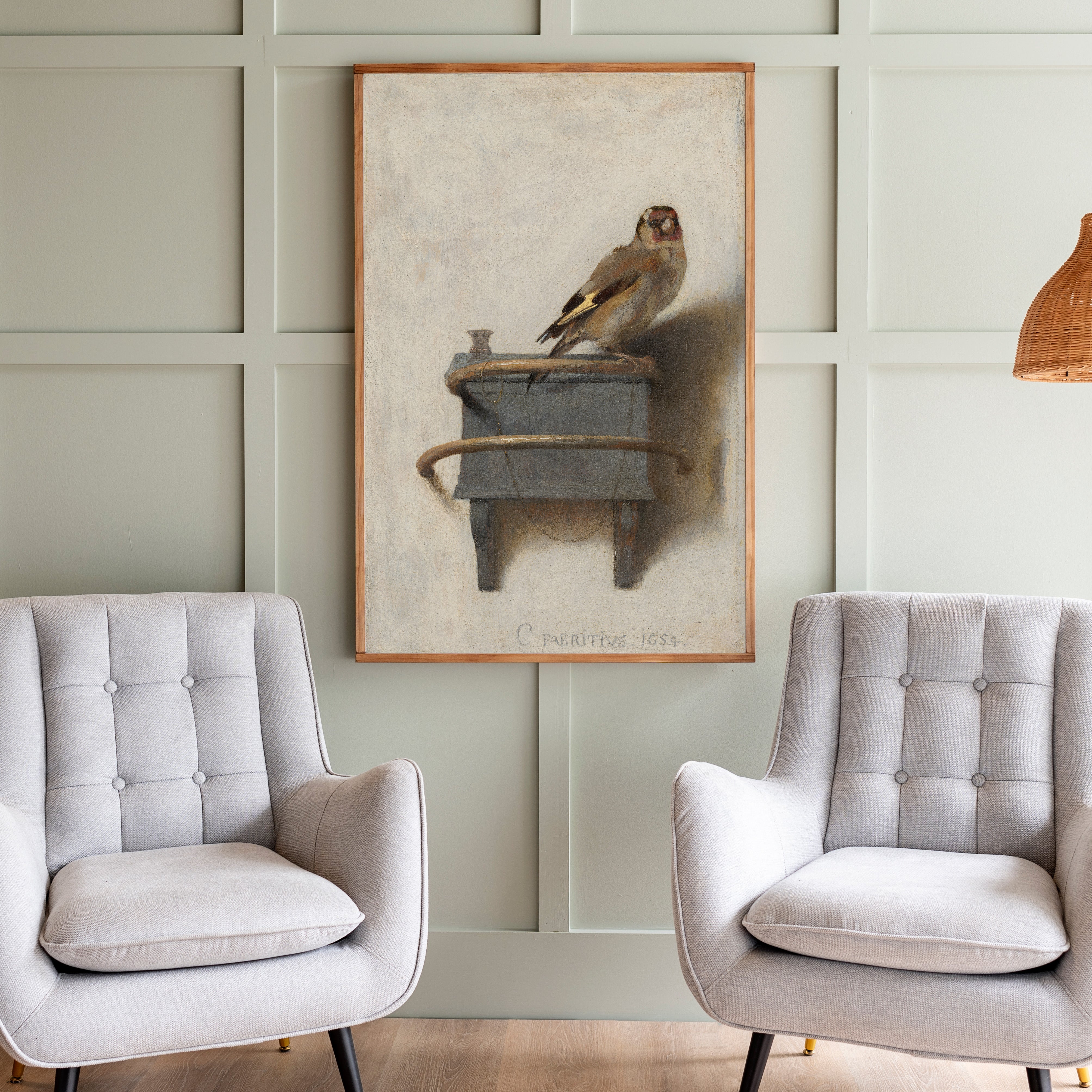 Goldfinch Art | Framed Wood Art | 511