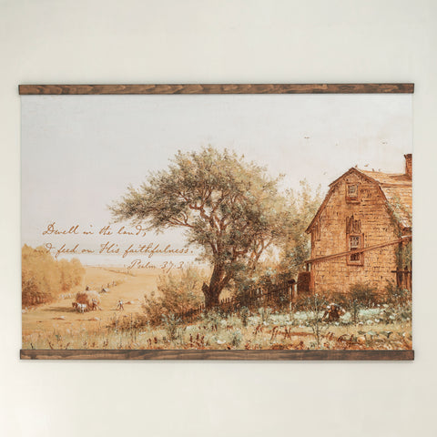 Feed On His Faithfulness | Horizontal Tapestry | 515